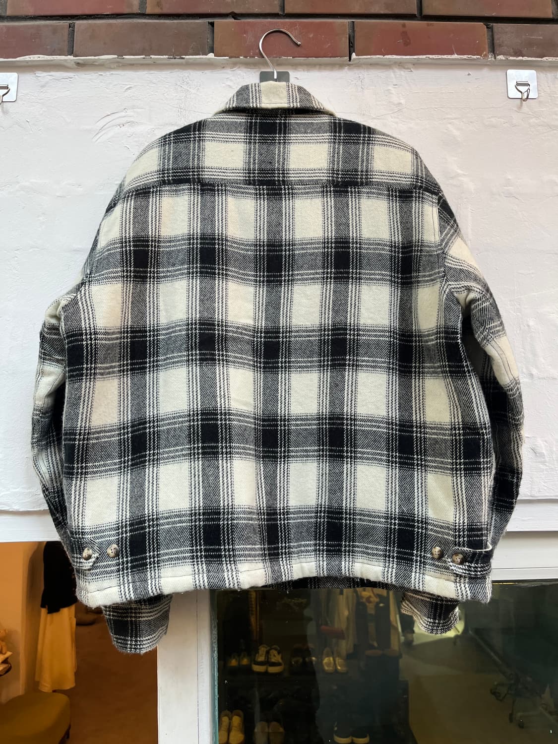 Kearney House 플란넬 울 지퍼 자켓 M 상품이미지9