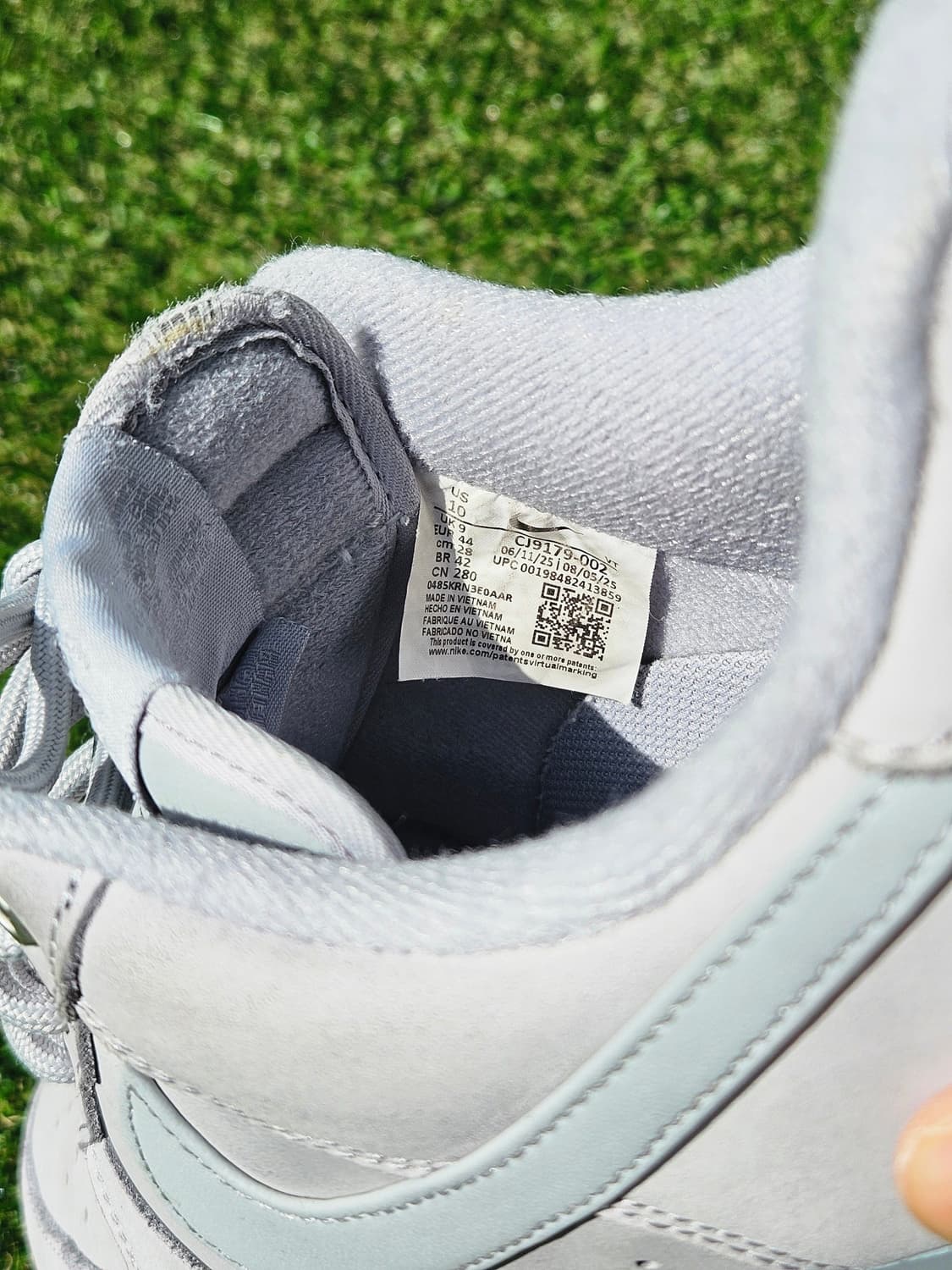 나이키 에어포스 그레이 상품이미지8