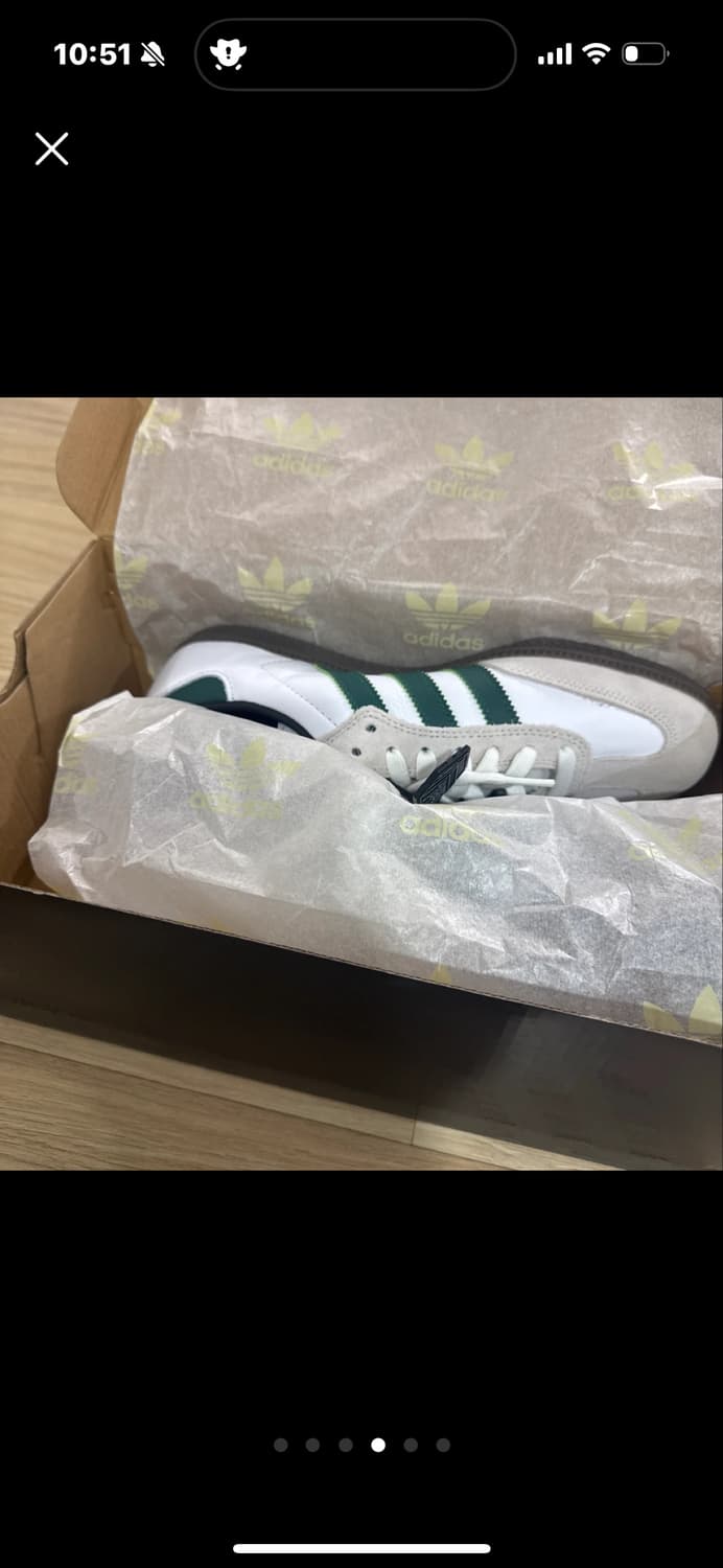 (미개봉)(박스포함) 아디다스 삼바 ADV 250mm 새상품 상품이미지4