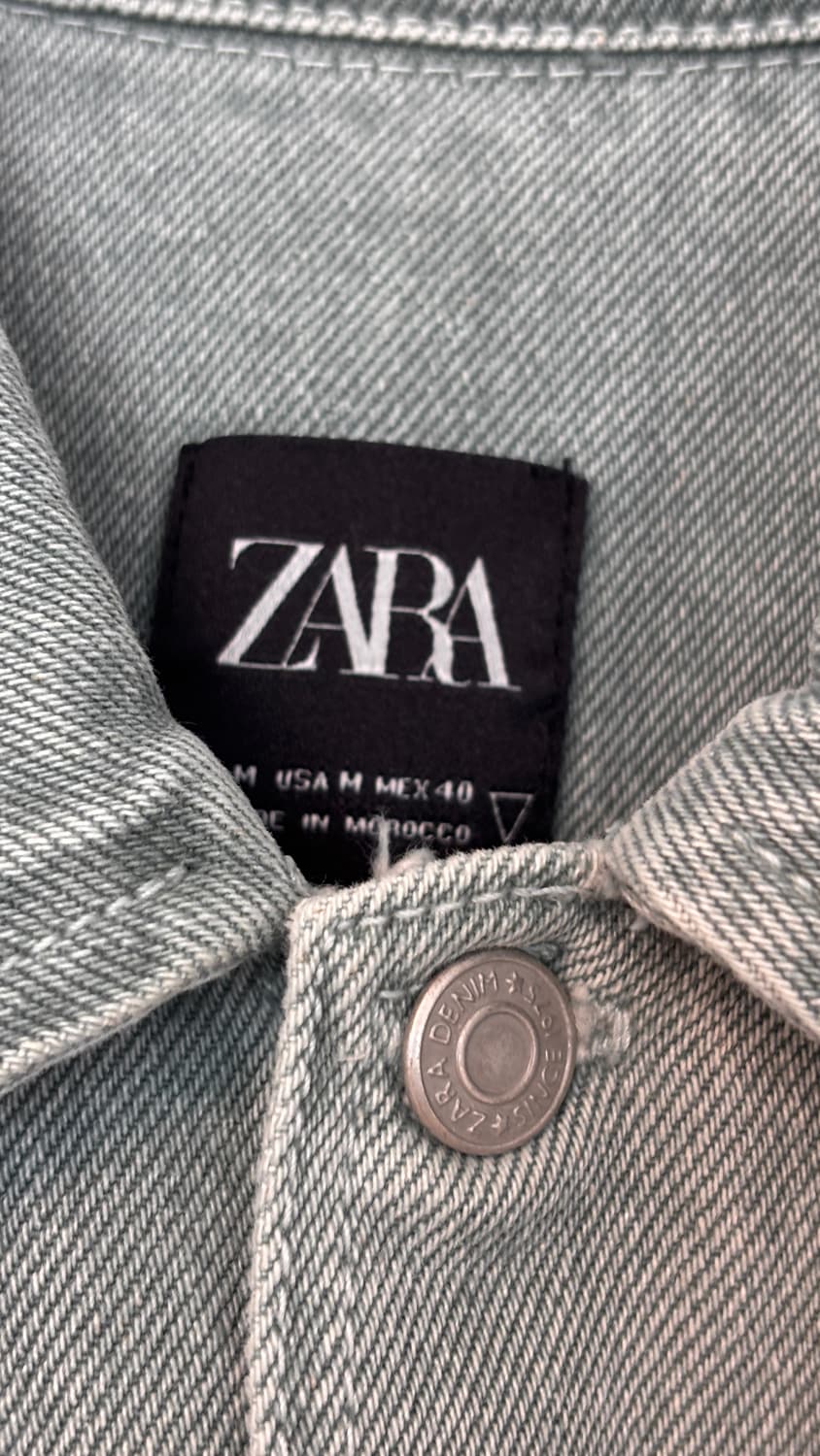 Zara 민트 청자켓 상품이미지3