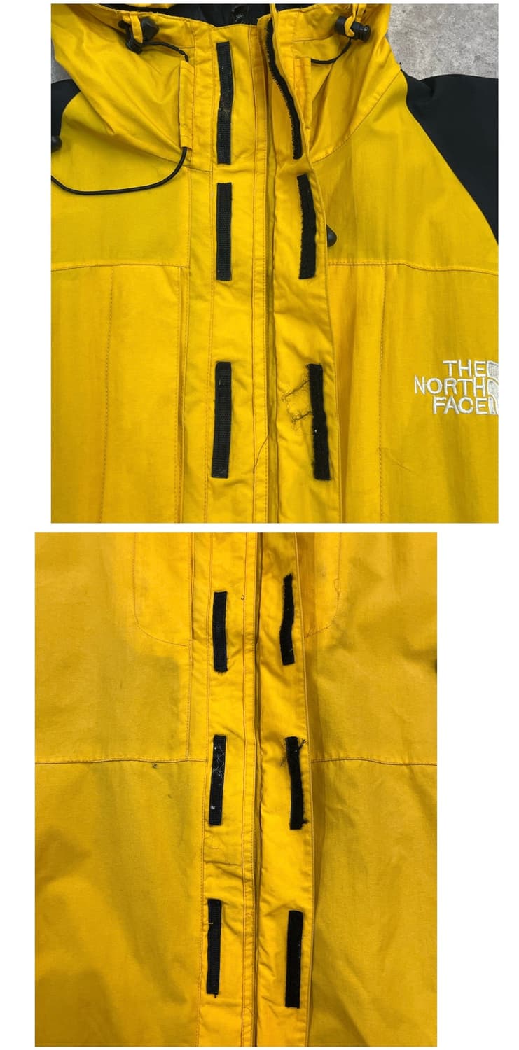 노스페이스 써밋시리즈 후드 바람막이 옐로우 XL #csz3392  상품이미지7