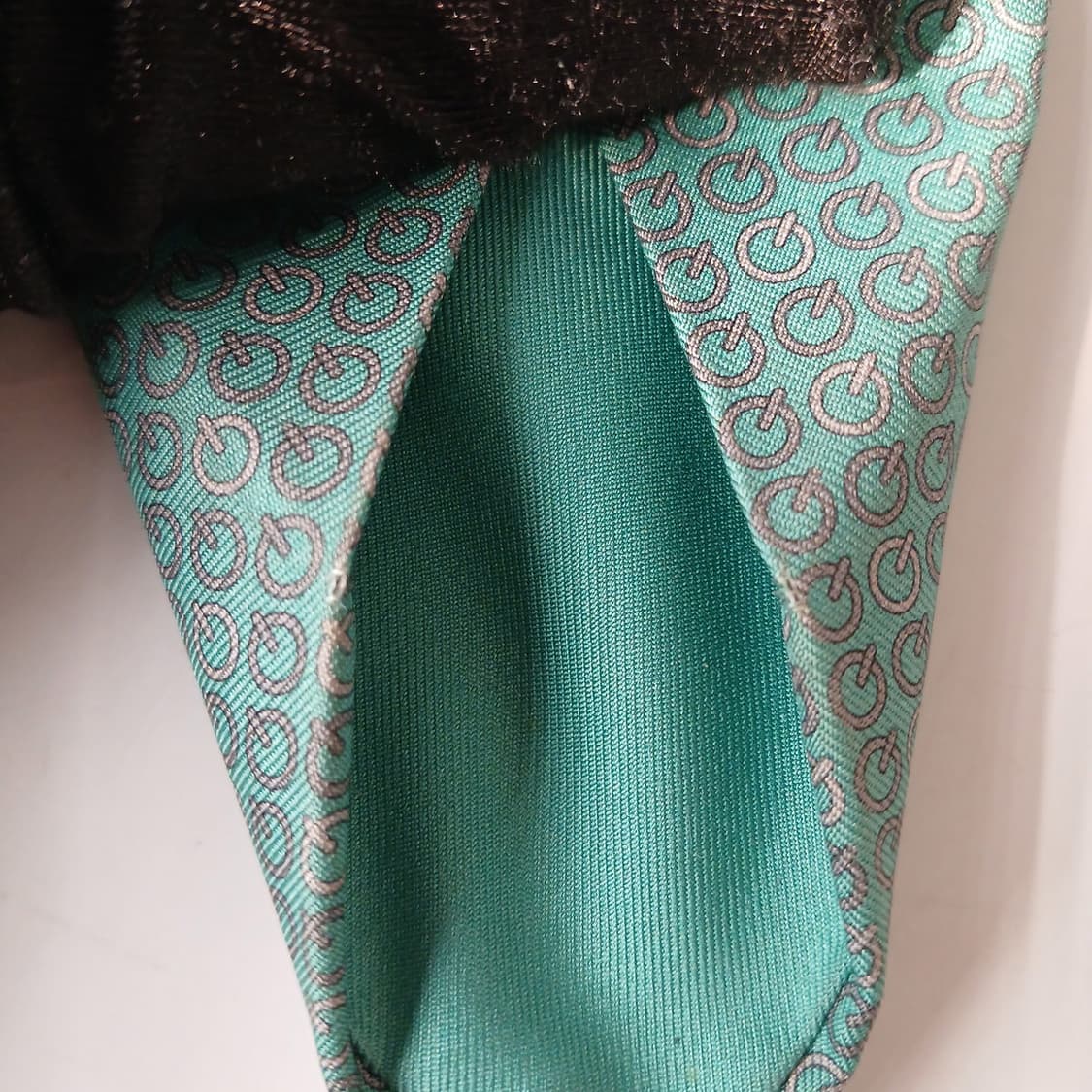 에르메스 실크 민트  넥타이 9.5cm B등급 A19737 상품이미지10