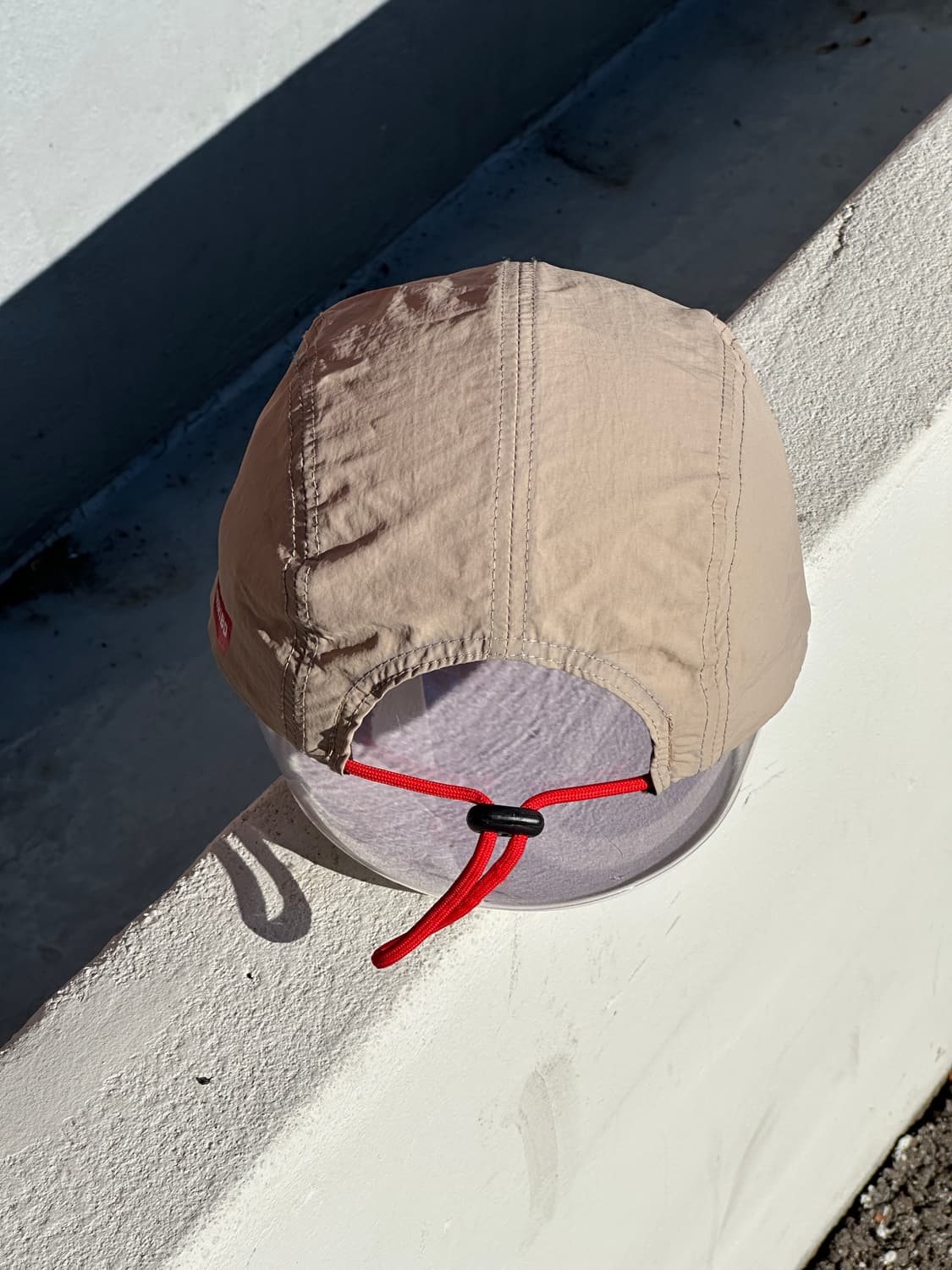 [F] 하리보 로고 베이지 캠프캡 모자 상품이미지4