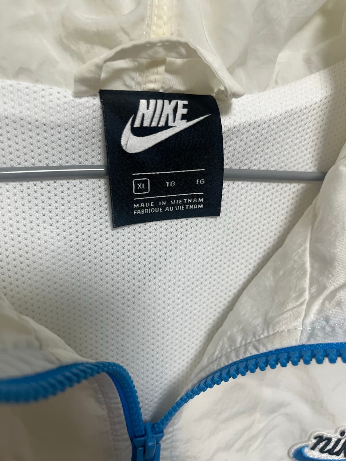 나이키 헤리티지 스펠아웃로고 후드 바람막이 상품이미지6