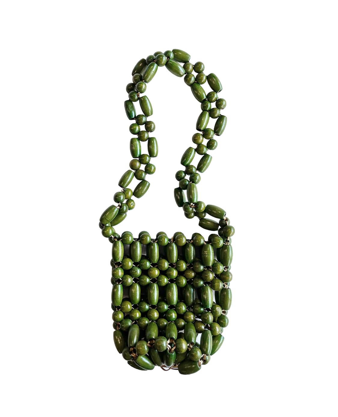 VANINA wood bead shoulder bag 상품이미지2