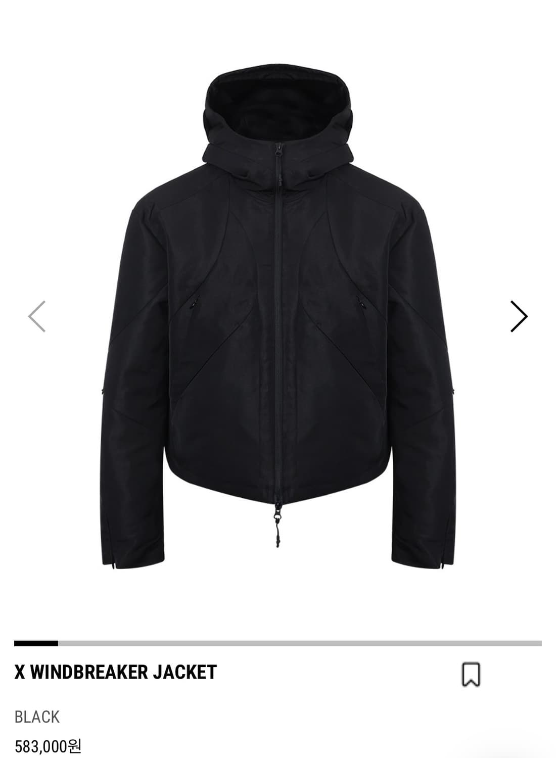 강정석 x 윈드브레이커 자켓 - 2사이즈 상품이미지1