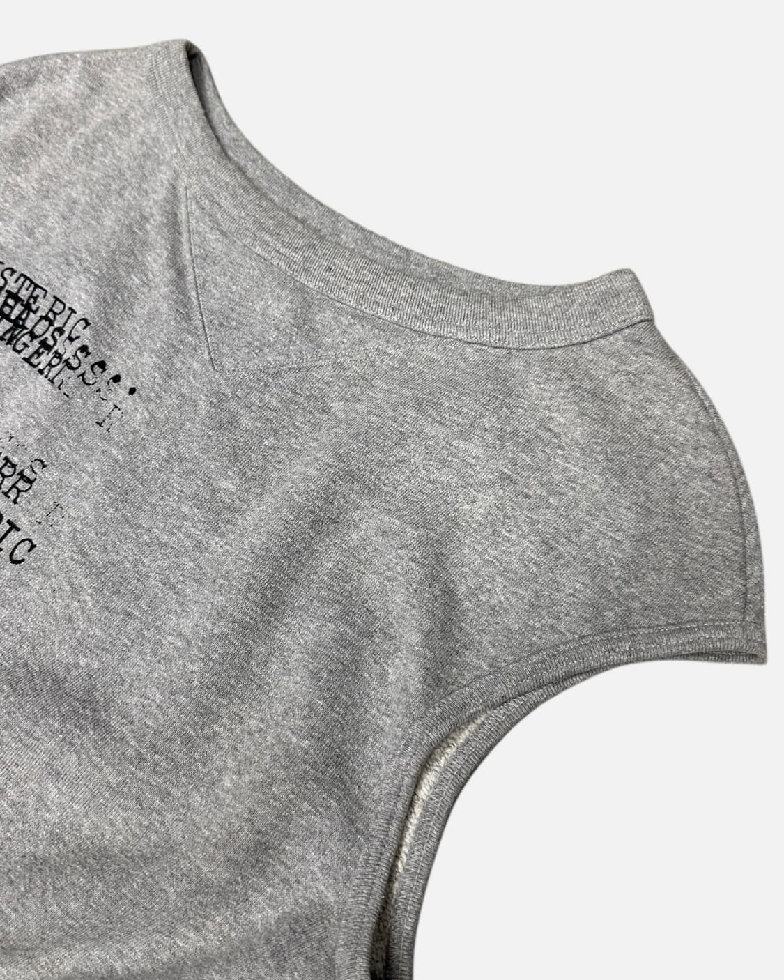 grunge lettering sleeveless dress 상품이미지5