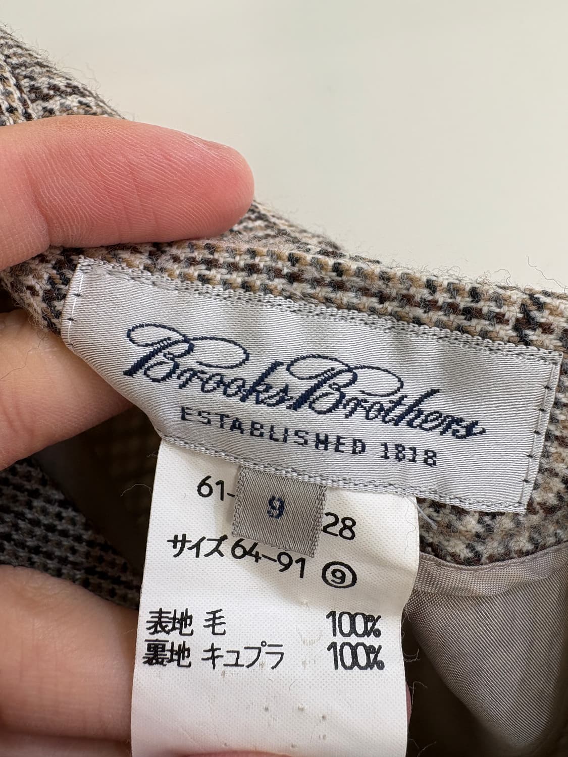 BROOKS BROTHERS (Made in Japan) 슬랙스 상품이미지6