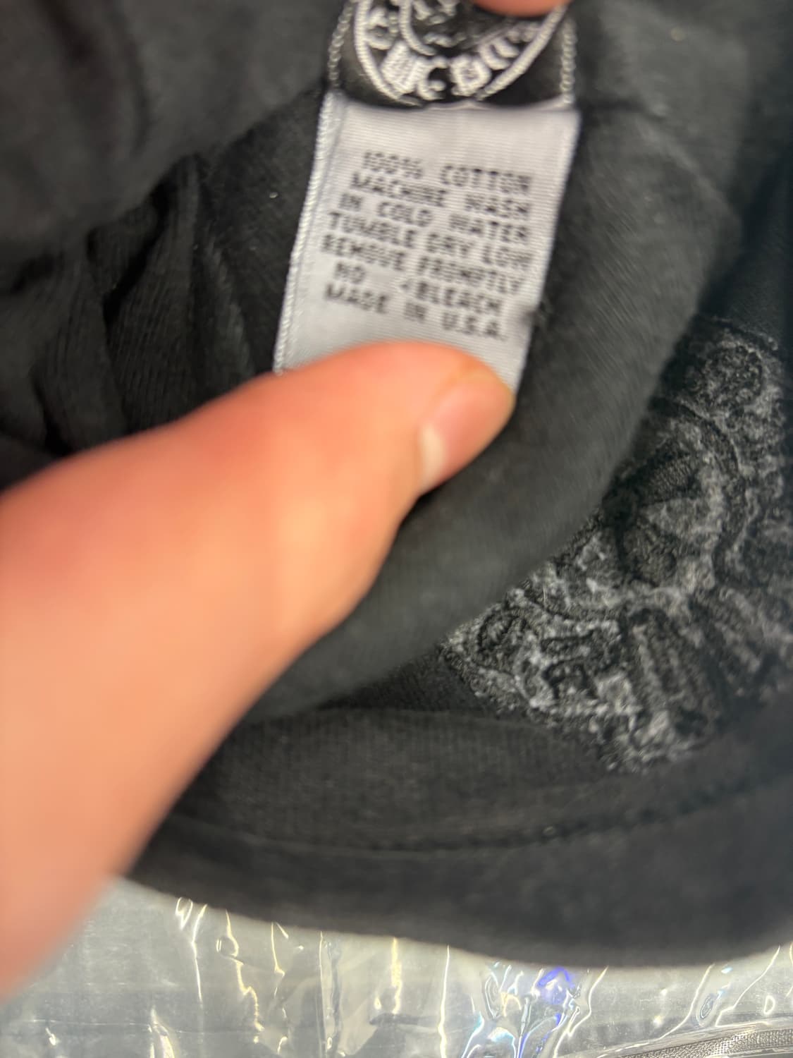 크롬하츠 와플 블랙 비니  상품이미지5