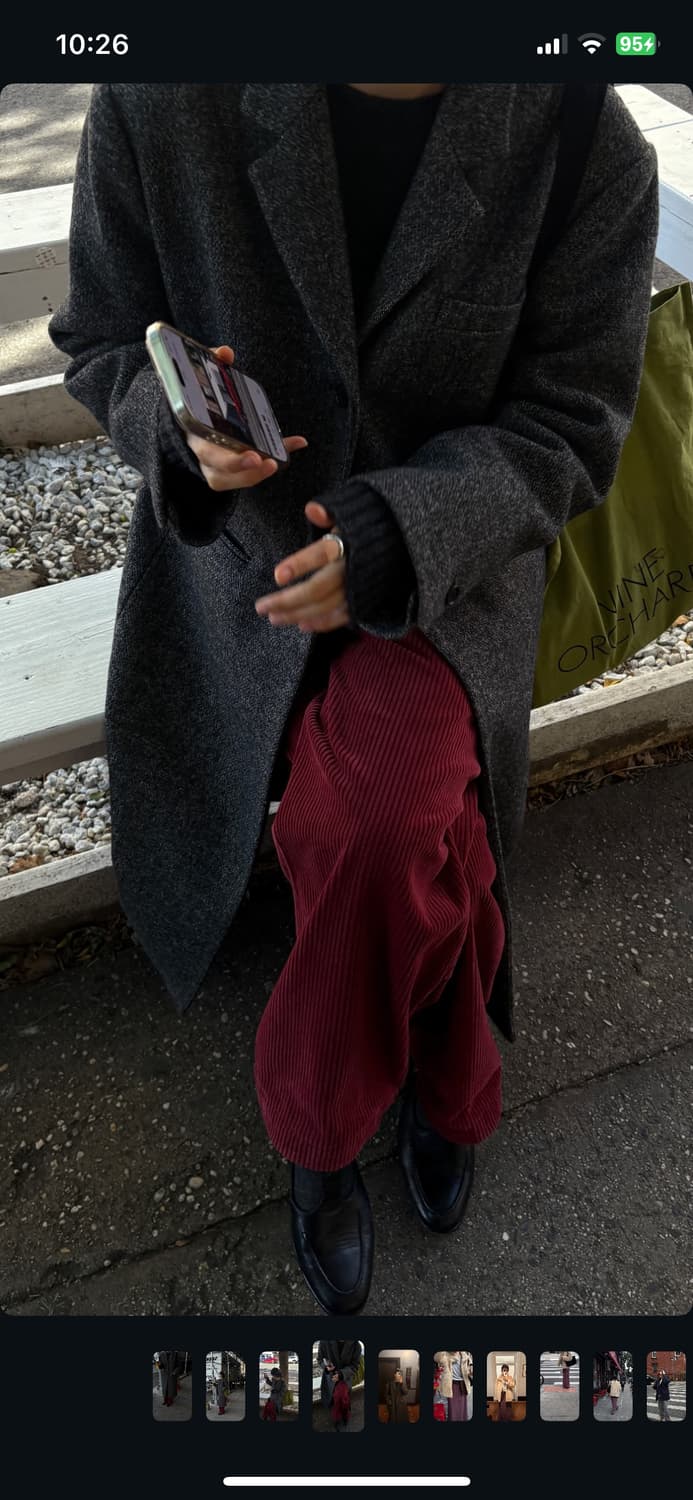 아르토 부클 헤링본코트 이주미코트 상품이미지6