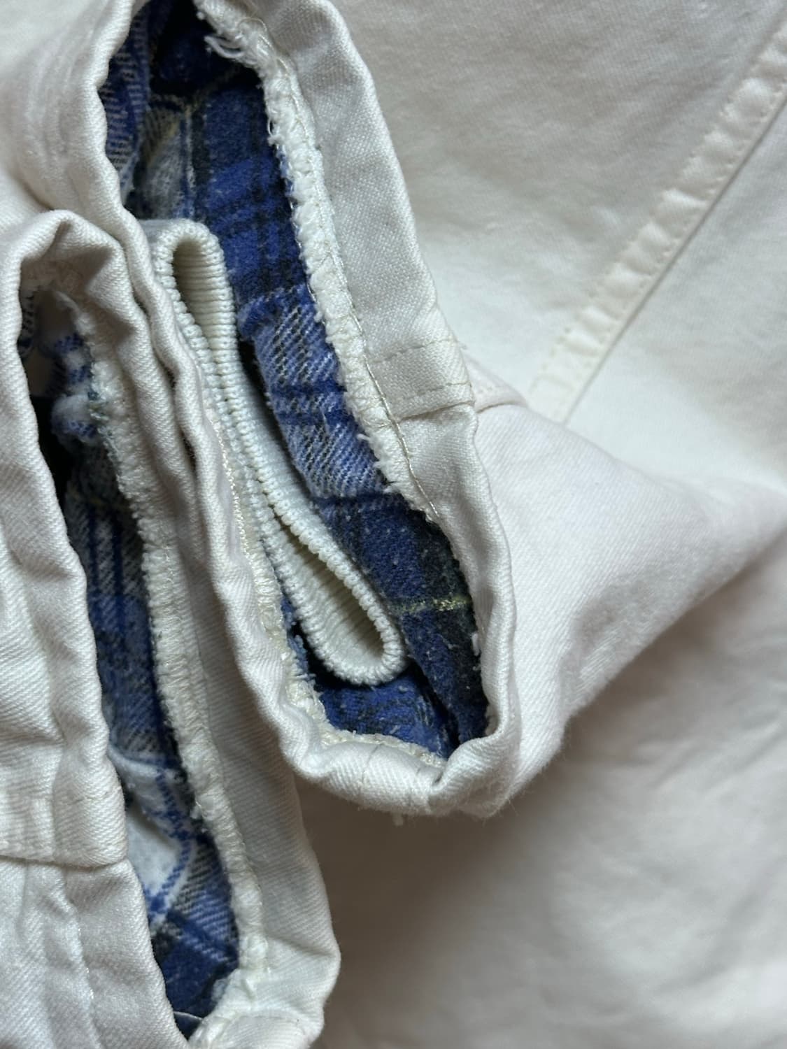 디키즈 화이트 코듀로이 카라 워크 자켓 상품이미지7