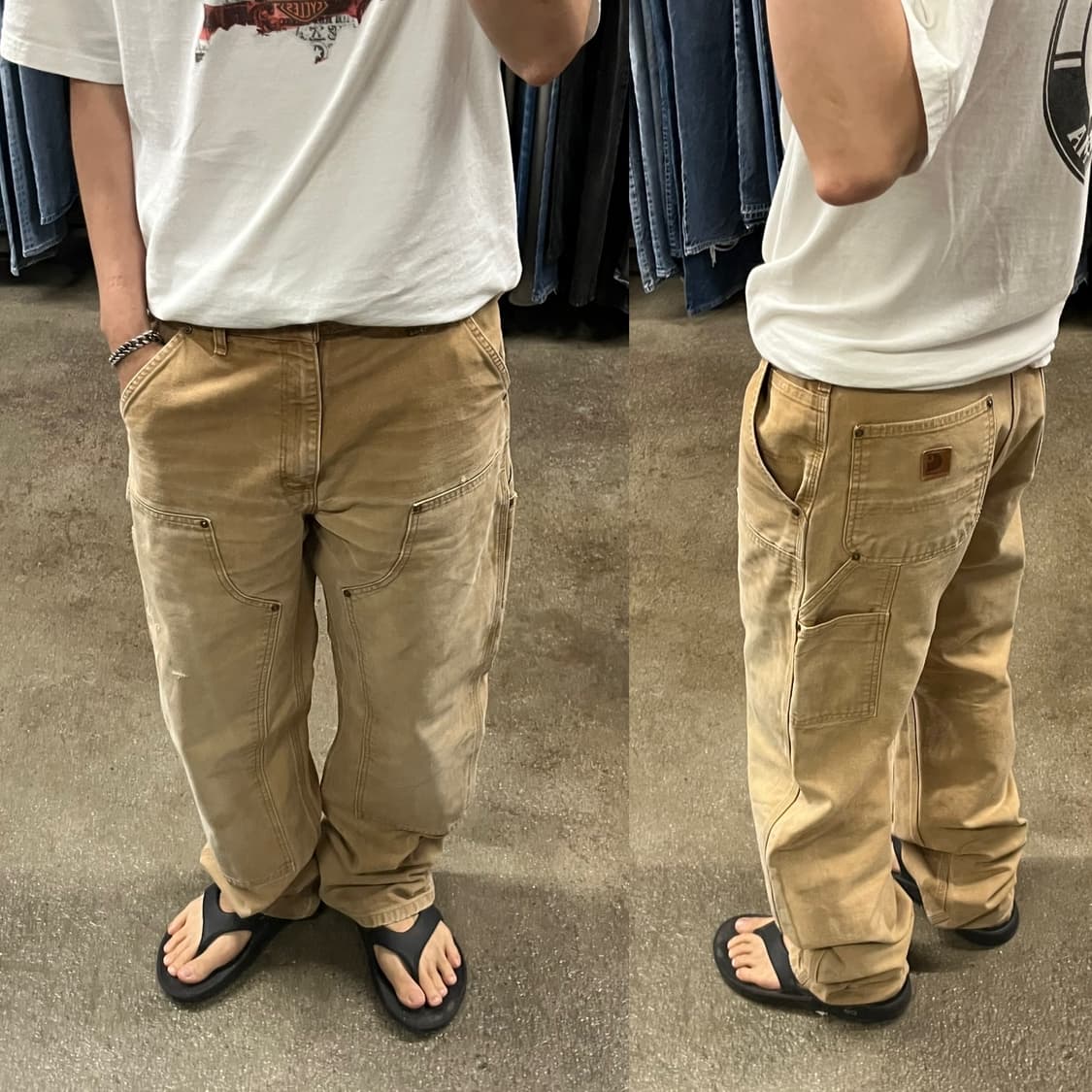 Carhartt 더블니 워크 팬츠 (33“) 상품이미지6