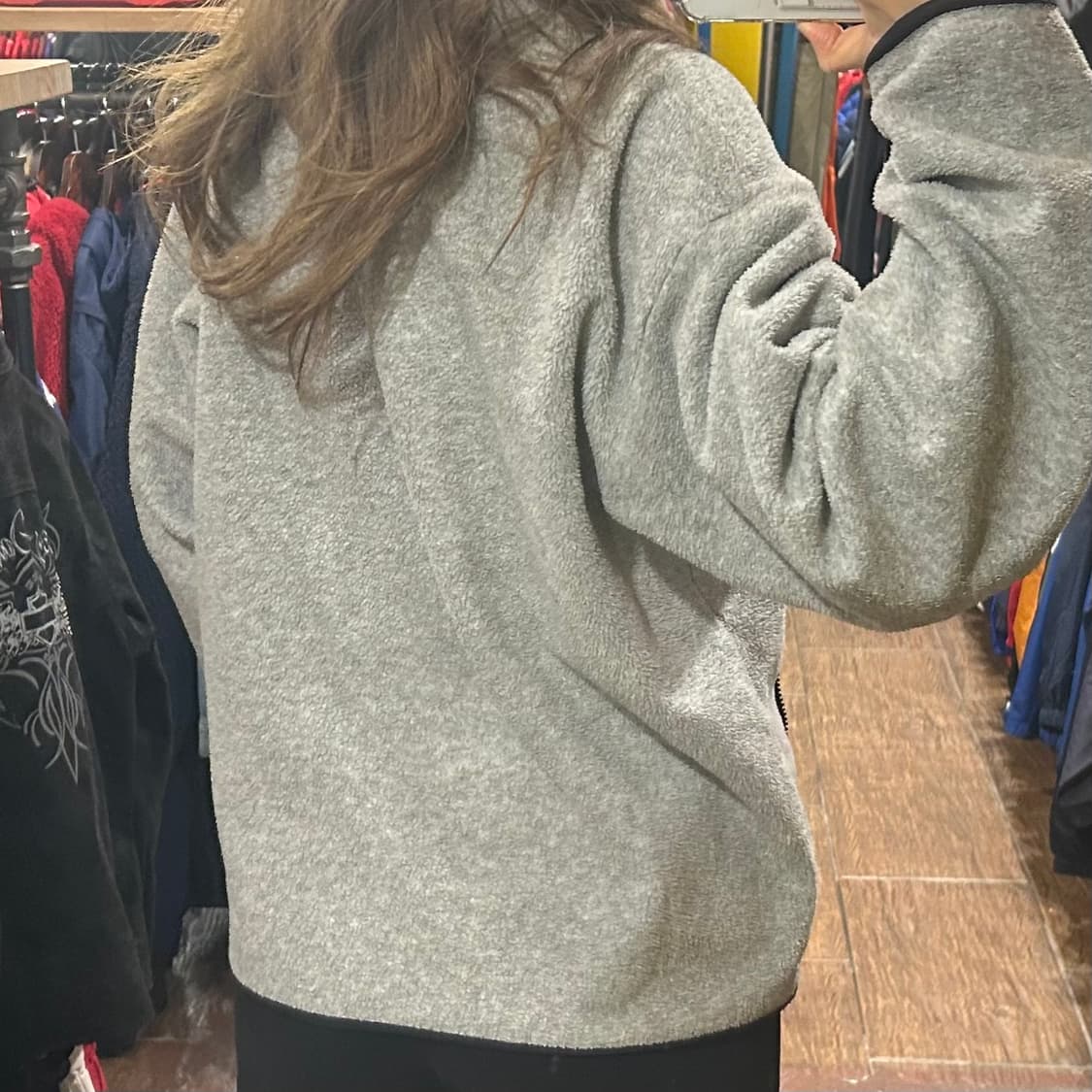 [HI] 노스페이스 후리스 그레이 상품이미지5