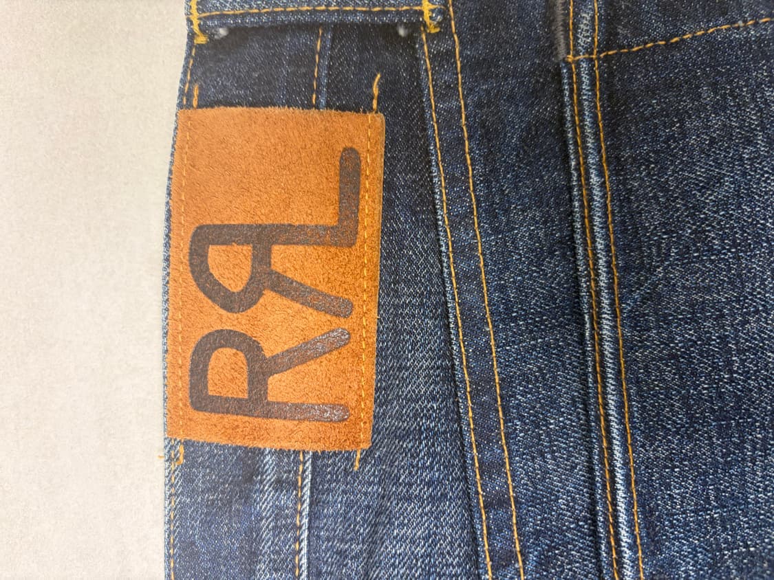 RRL 셀비지데님팬츠 33사이즈(슬림스트레이트핏) 상품이미지4