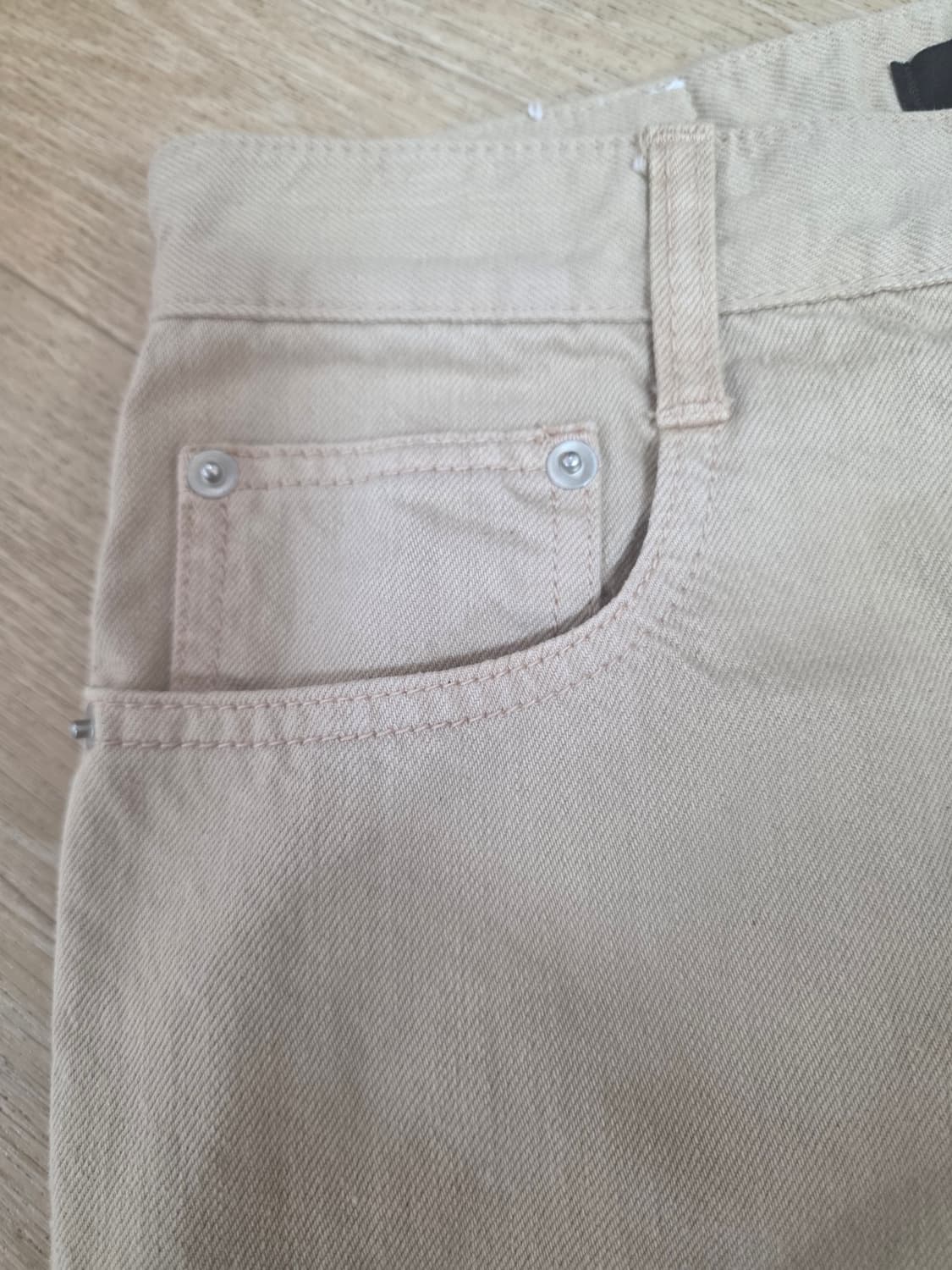 CHARM'S 참스 롤업 베이지 데님 팬츠 29 상품이미지6