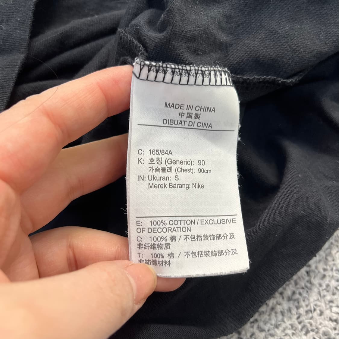 S 나이키 스우시 반팔 티셔츠 0408M 상품이미지3