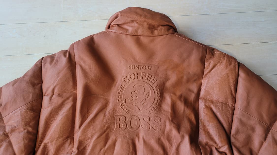 Suntory Boss 가죽다운파카 상품이미지6