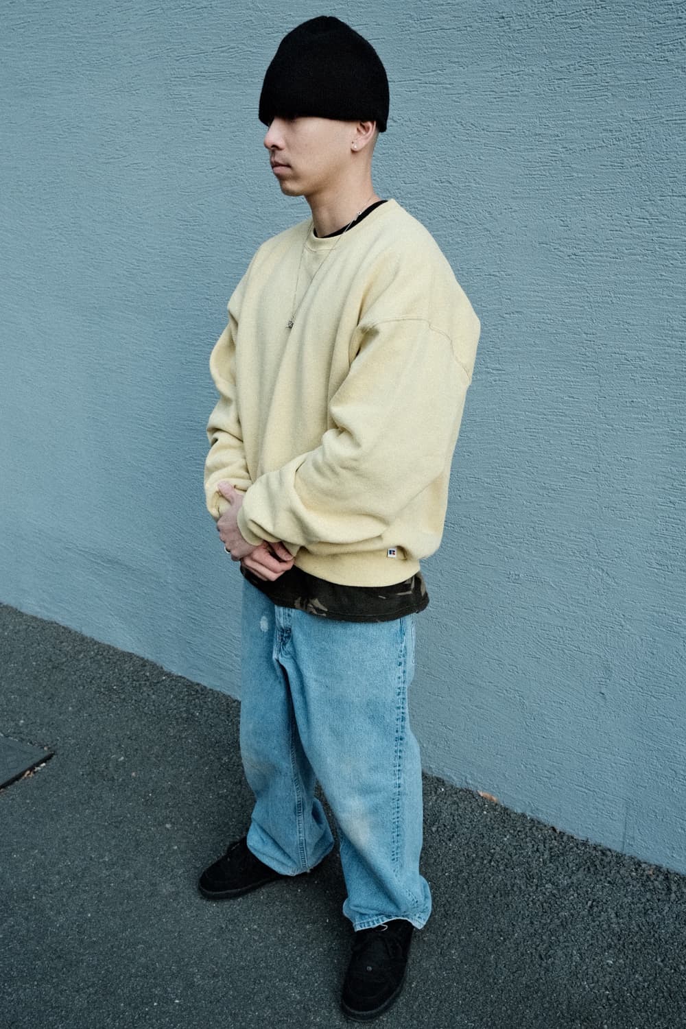 90s Russell Blank Sweatshirt Mexico 상품이미지2