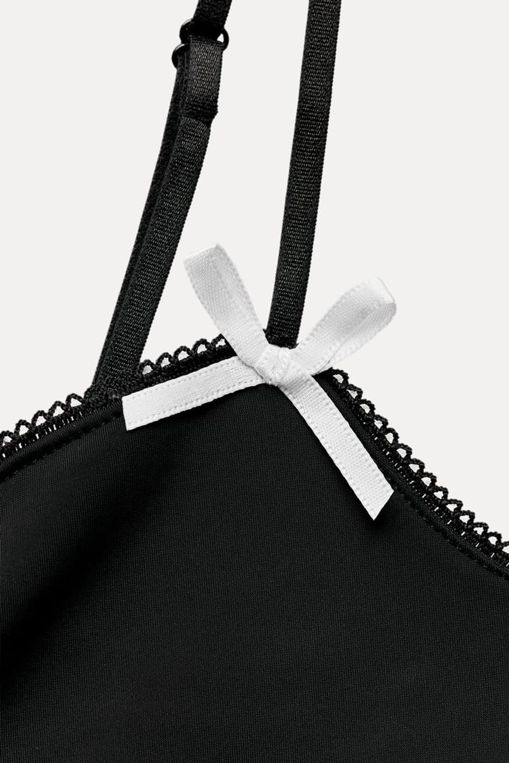 자라 레이스 트리밍 슬리브리스 탑 상품이미지5