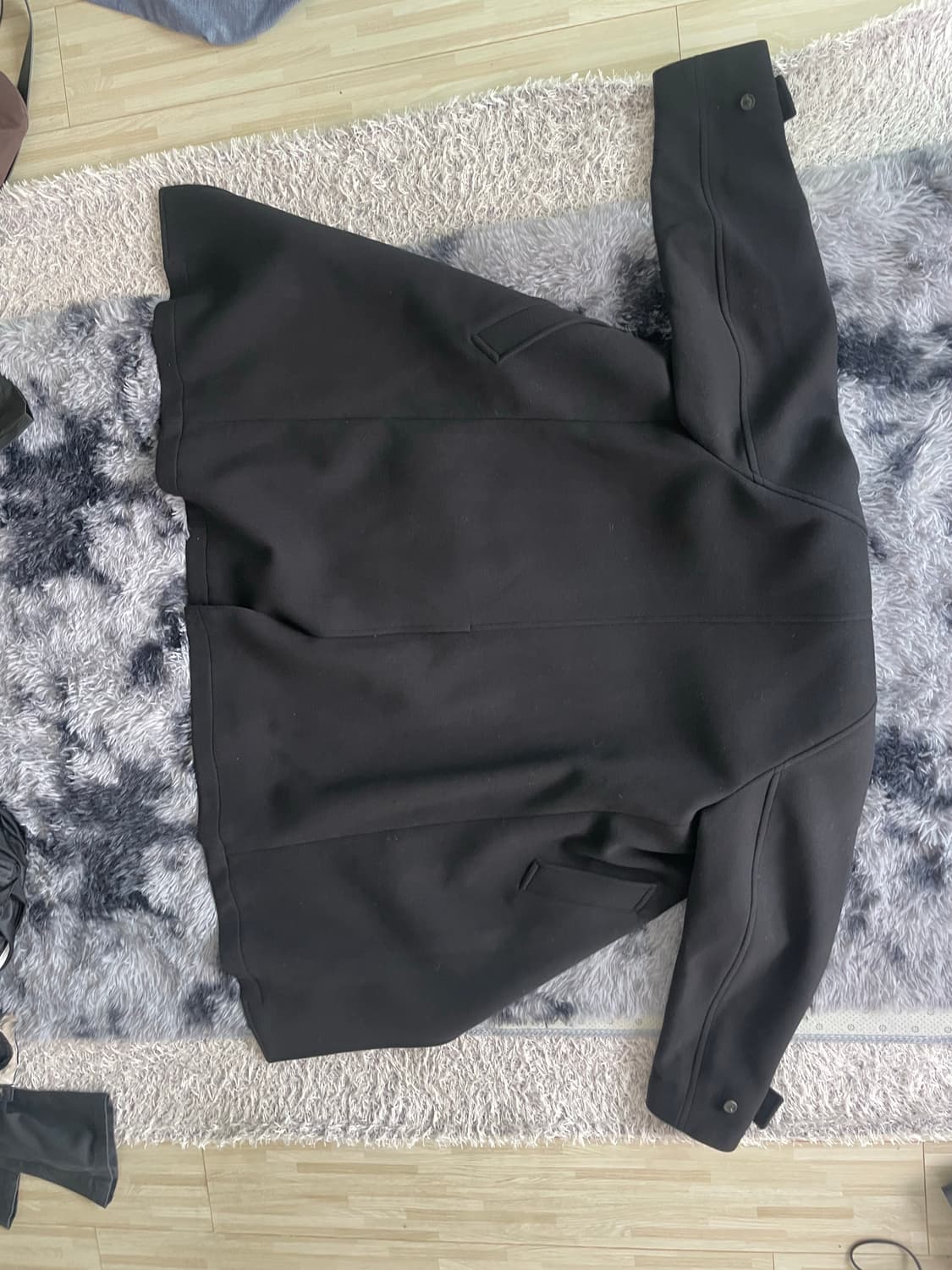 24FW 쿠어 벨란디 캐시미어 블렌드 발마칸 블랙 M 사이즈 상품이미지4