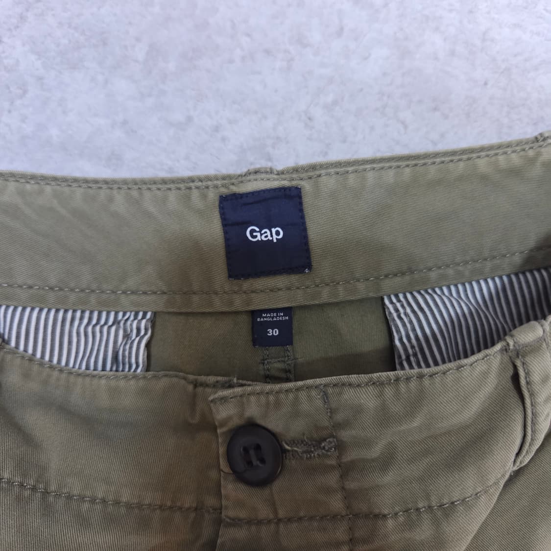 (네고가능)GAP 카키 반바지 상품이미지3