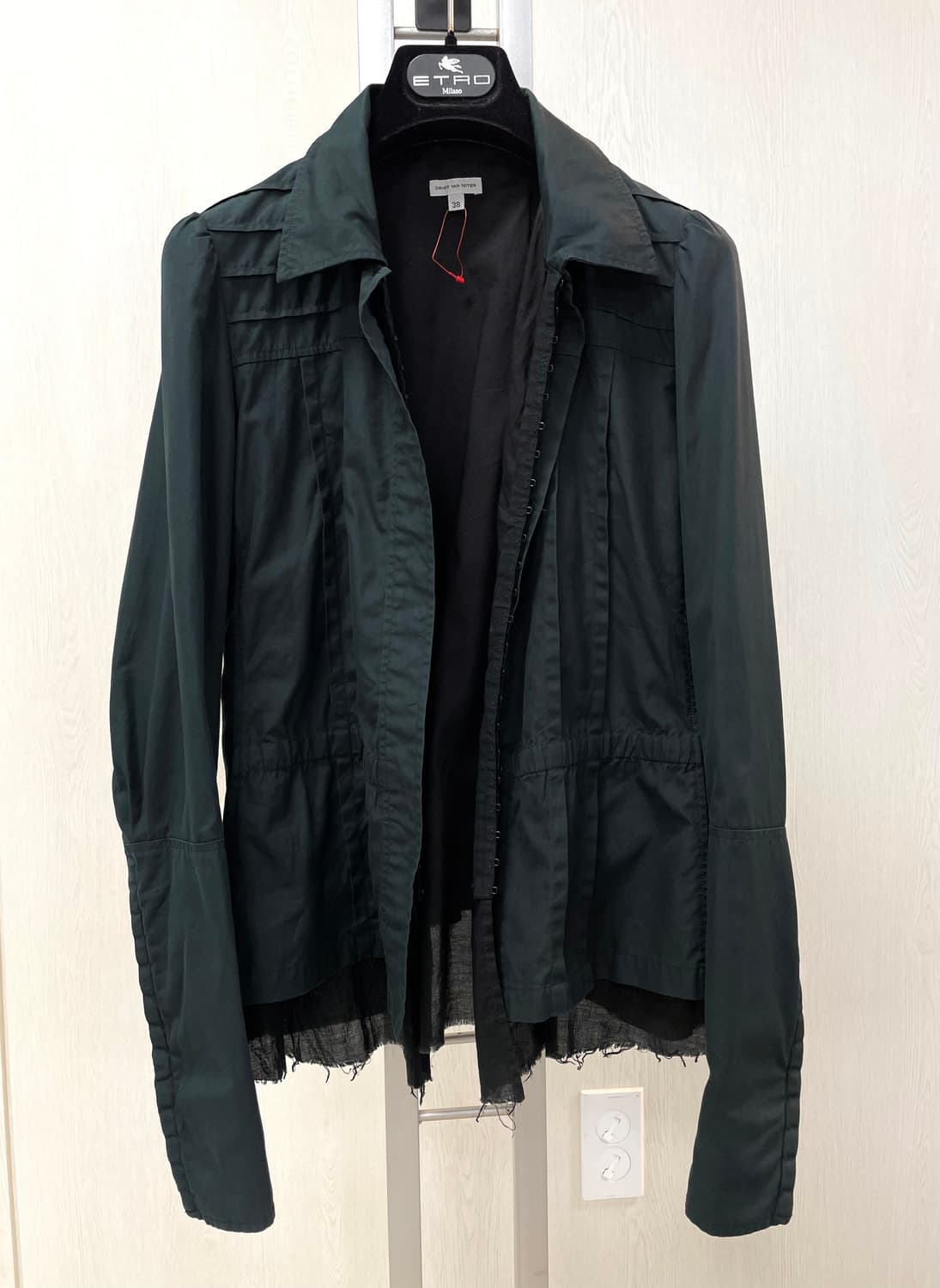 드리스 반 노튼 레이어드 자켓 블라우스 셔츠 55 상품이미지7