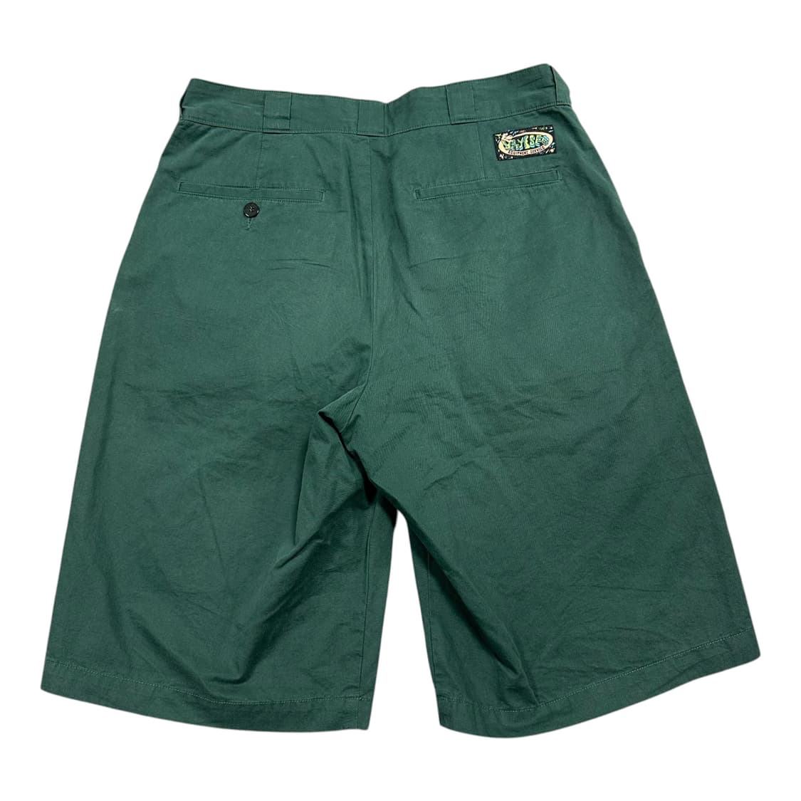 ✨ (바배) 예스아이씨 딥카키 치뉴 버뮤다  팬츠  상품이미지1