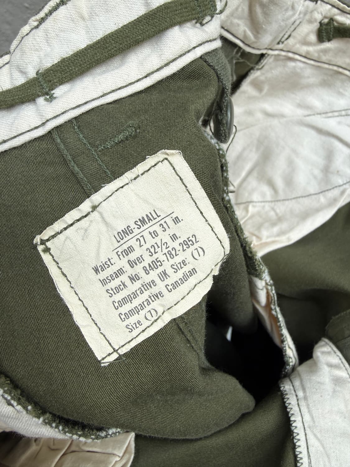 60s m65 팬츠 상품이미지5