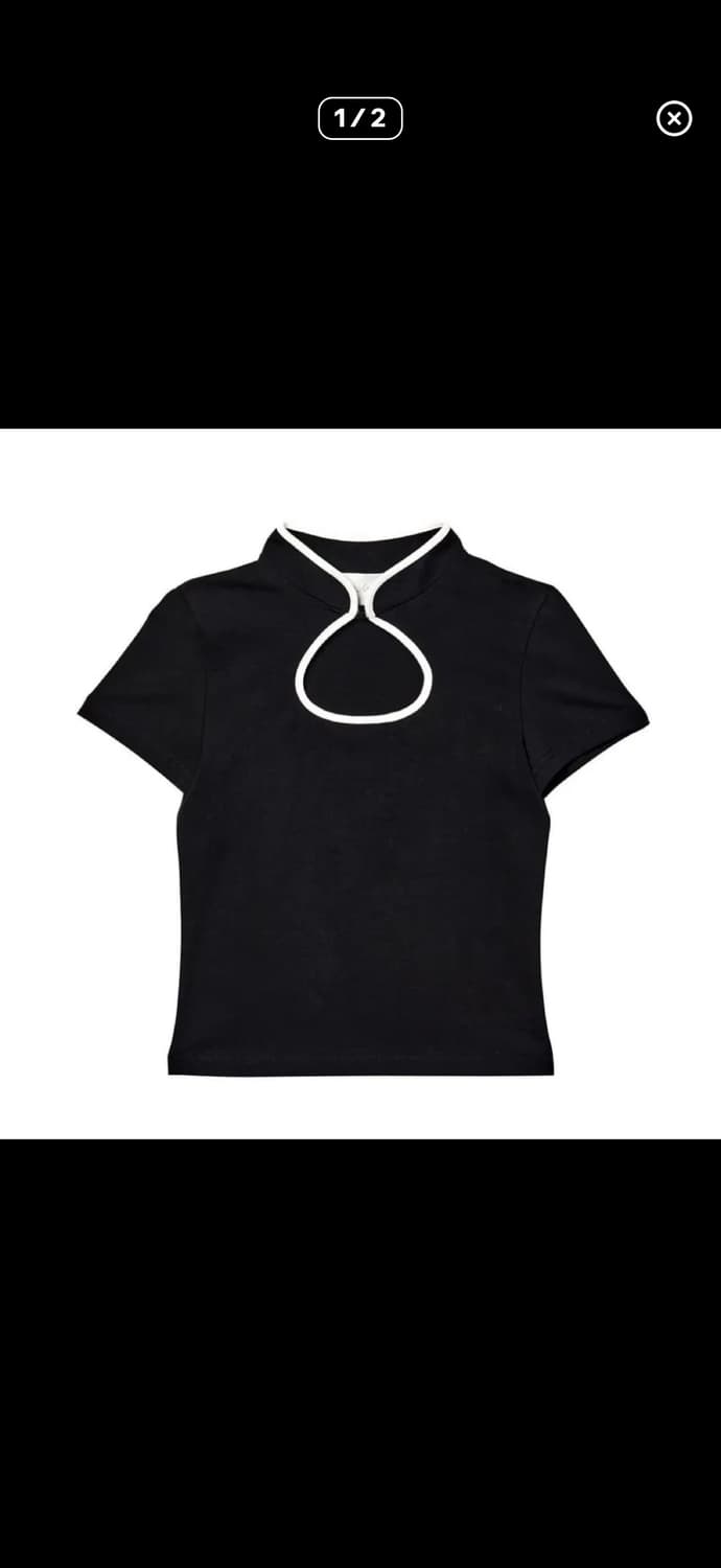 2000 ARCHIVES ORIENTAL STAR TOP (BLACK) 상품이미지1