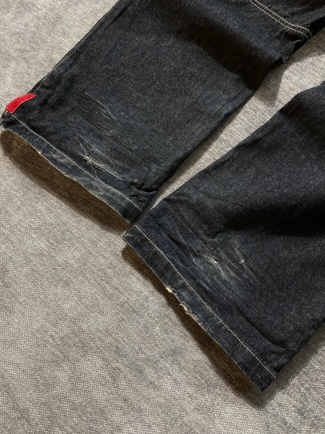 [30] ECKO UNLTD  에코언리밋 올드스쿨 데님 카고 와이드팬츠 상품이미지6