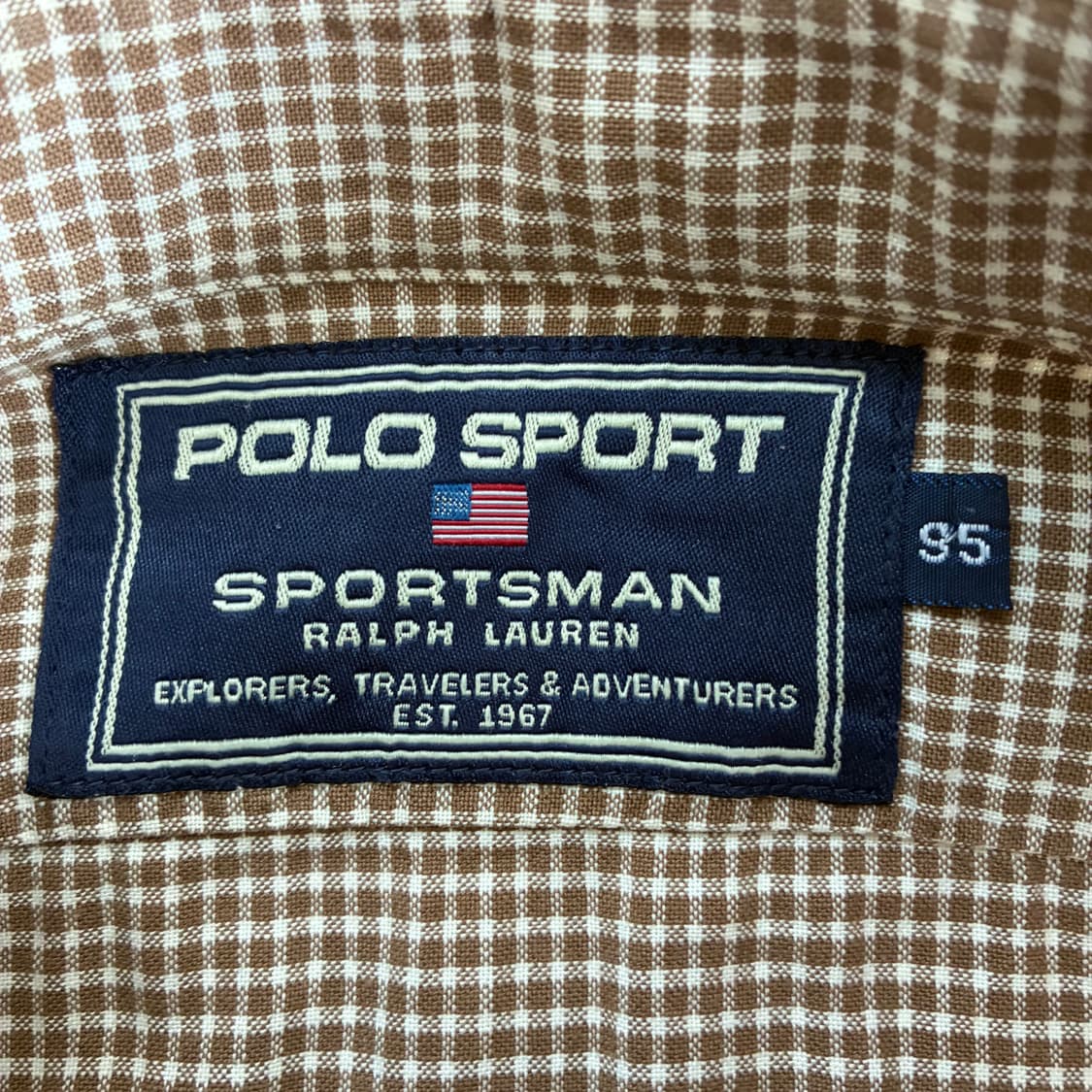 Polo  폴로 랄프로렌  90,s 포켓 체크 셔츠 상품이미지4