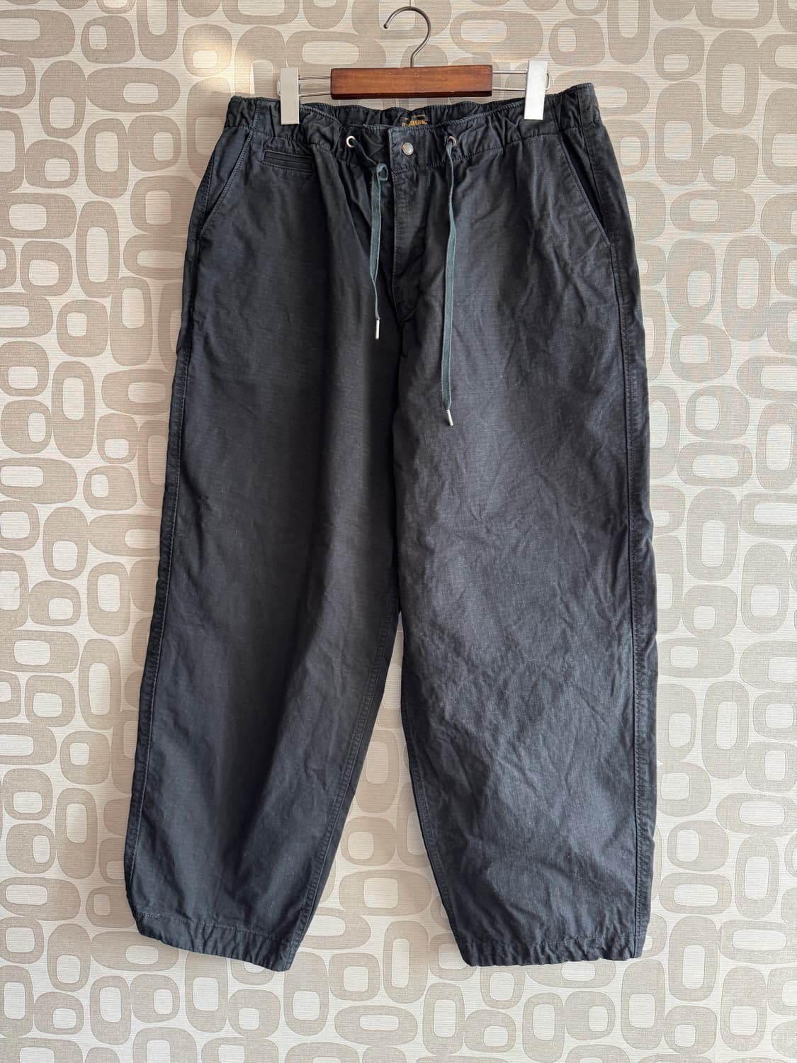 OUTSTANDING 아웃스탠딩 립 스트링 팬츠 L 상품이미지1