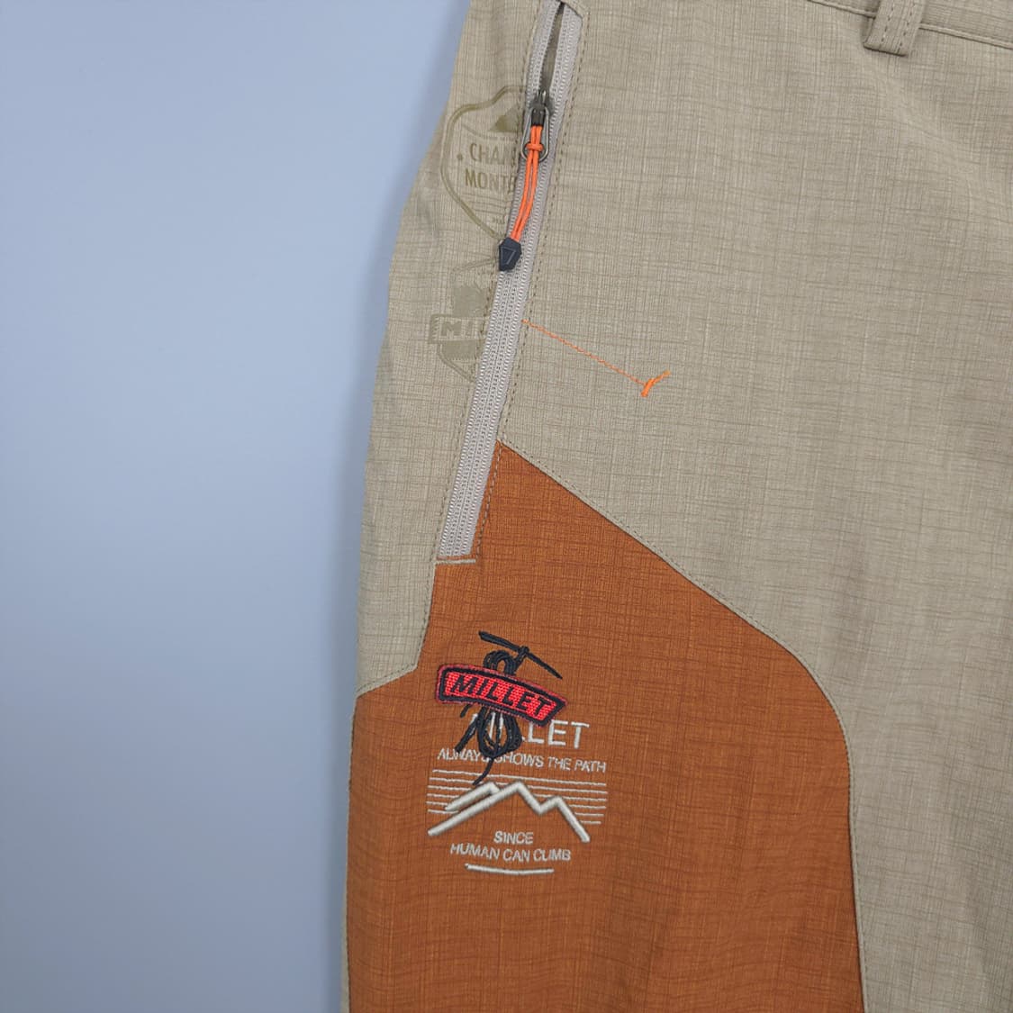 밀레 MILLET 투톤 배색 기능성 등산 팬츠 L 상품이미지4