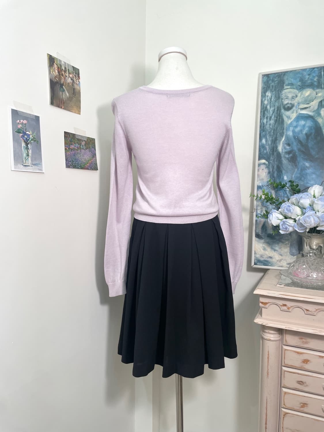 INGNI lavender basic-fit cardigan 상품이미지4
