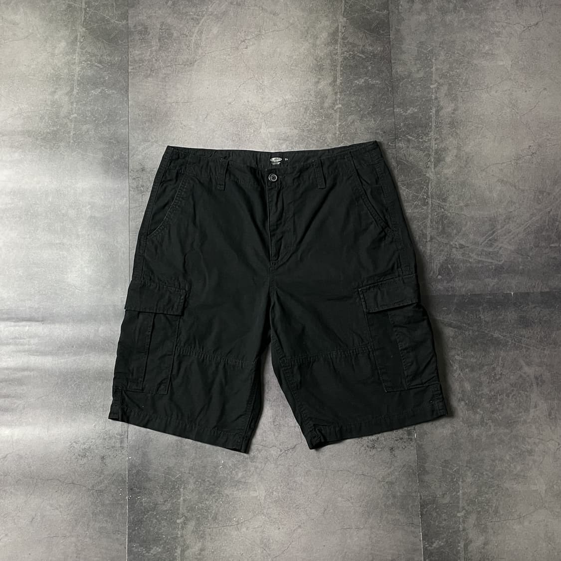 OLD NAVY 올드네이비 블랙 코튼 카고 하프팬츠 A00730 상품이미지1