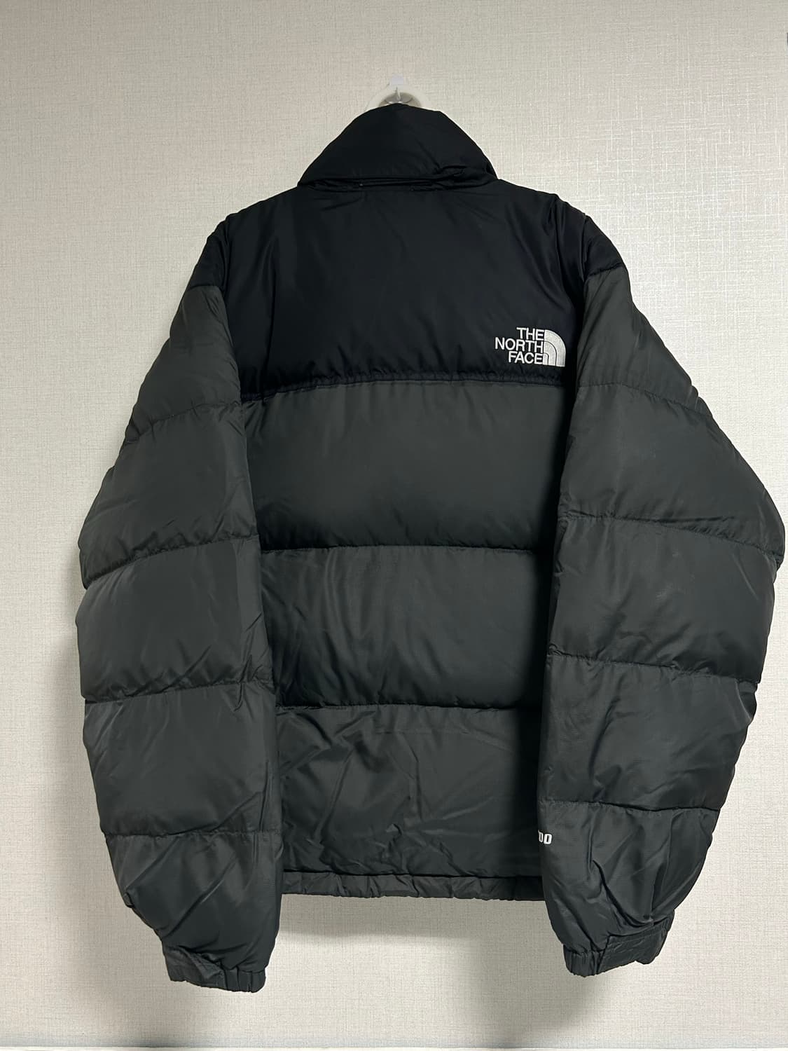 노스페이스 구스다운 눕시 패딩 700 블랙 그레이 카키 L 100  상품이미지6