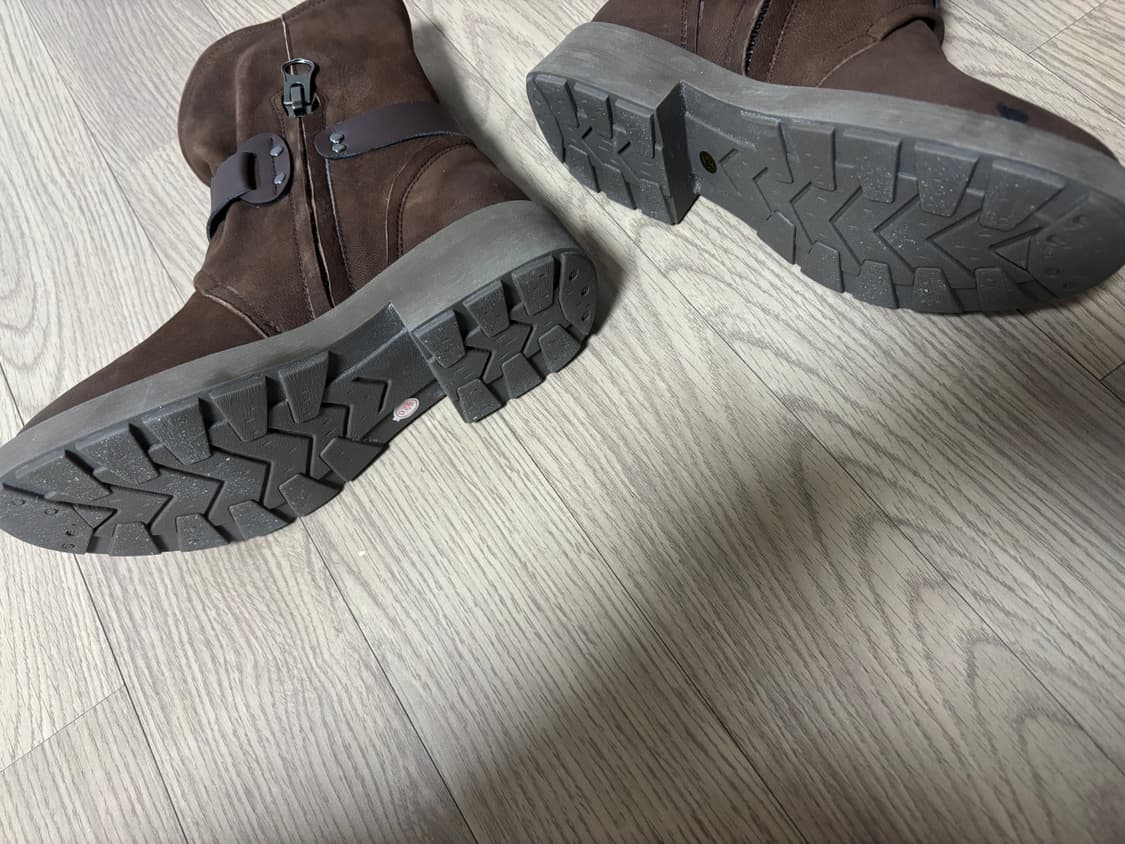 미착용 가죽 미들부츠 y2k 230(225추천) 상품이미지6