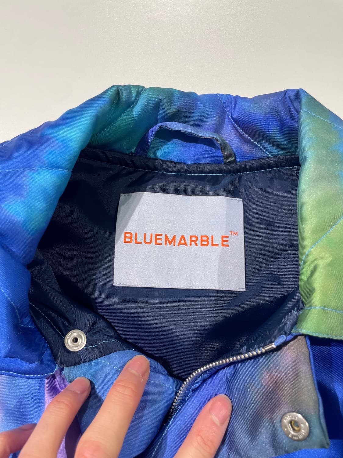 블루마블 타이다이 히든 집업 봄버 자켓 상품이미지7