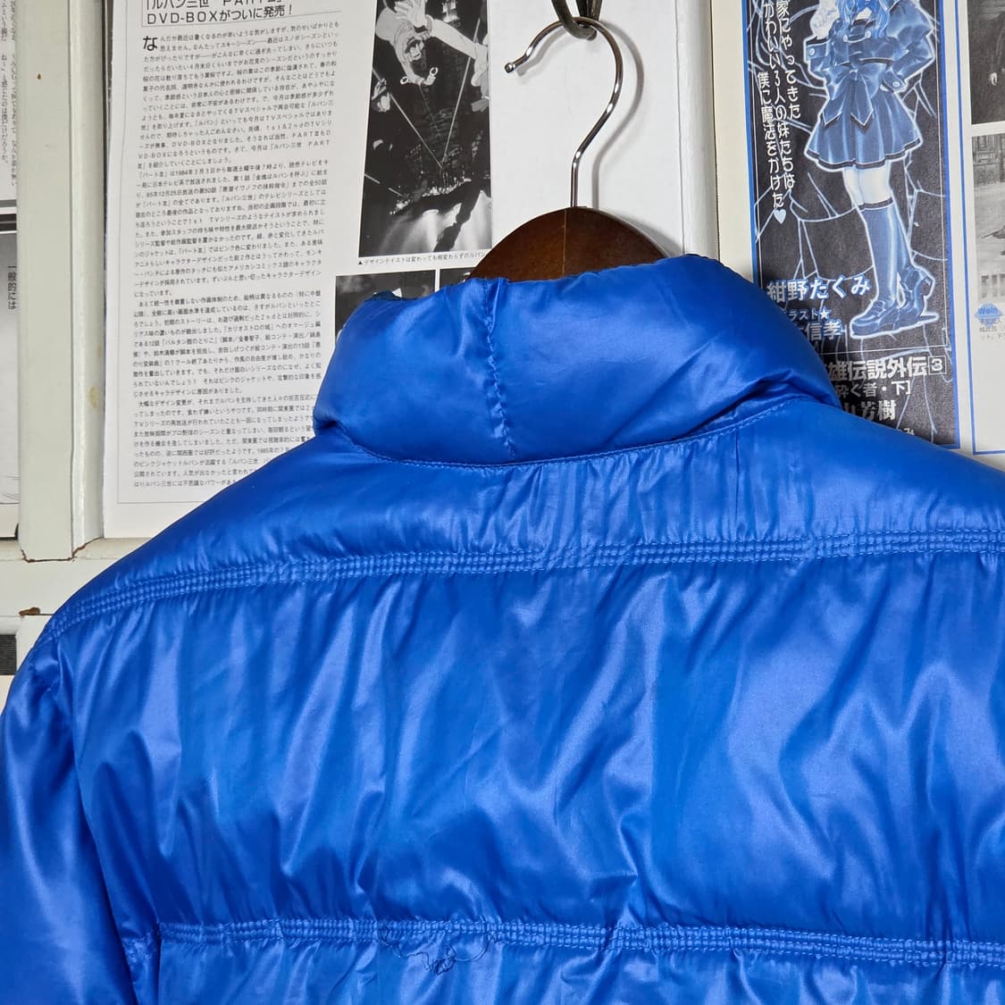 아디다스 블루 배색 푸퍼 패딩 상품이미지7