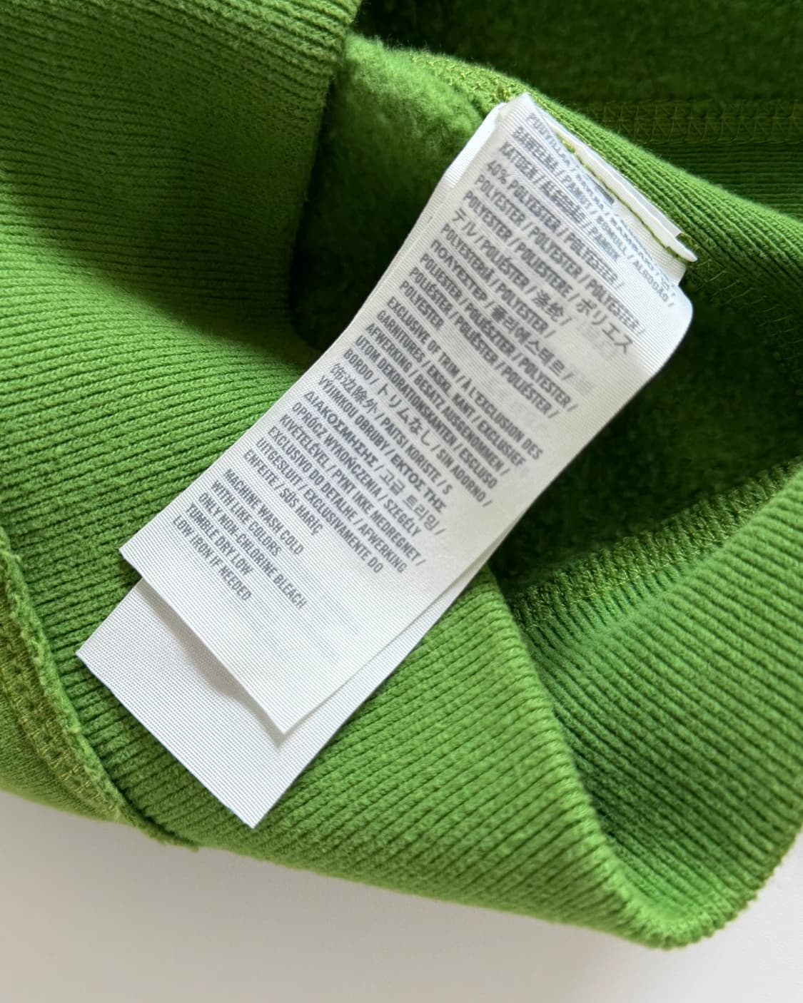 Abercrombie 아베크롬비 그린 컬러 와플후드 상품이미지8