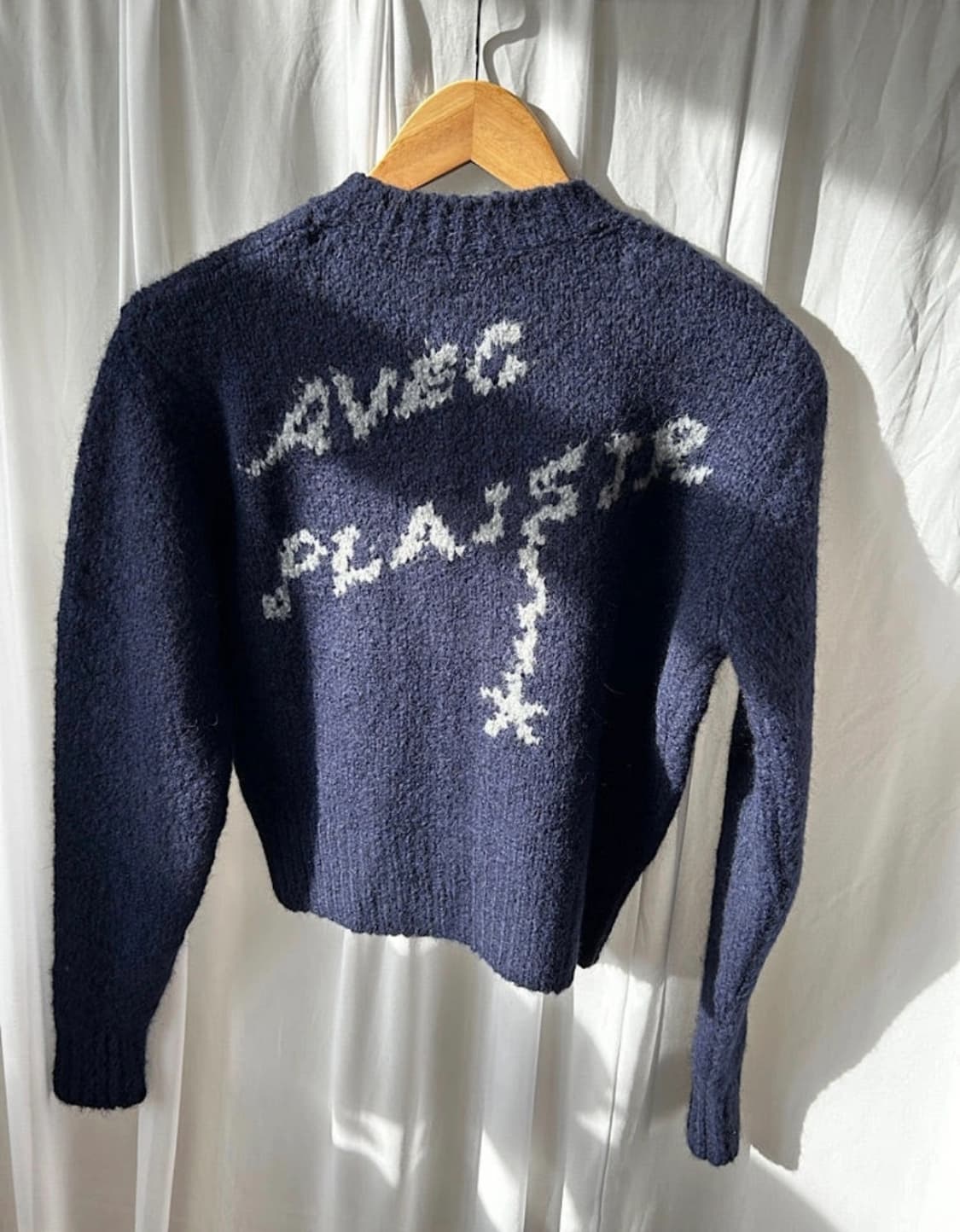 팔로마울 니트 집업 상품이미지1