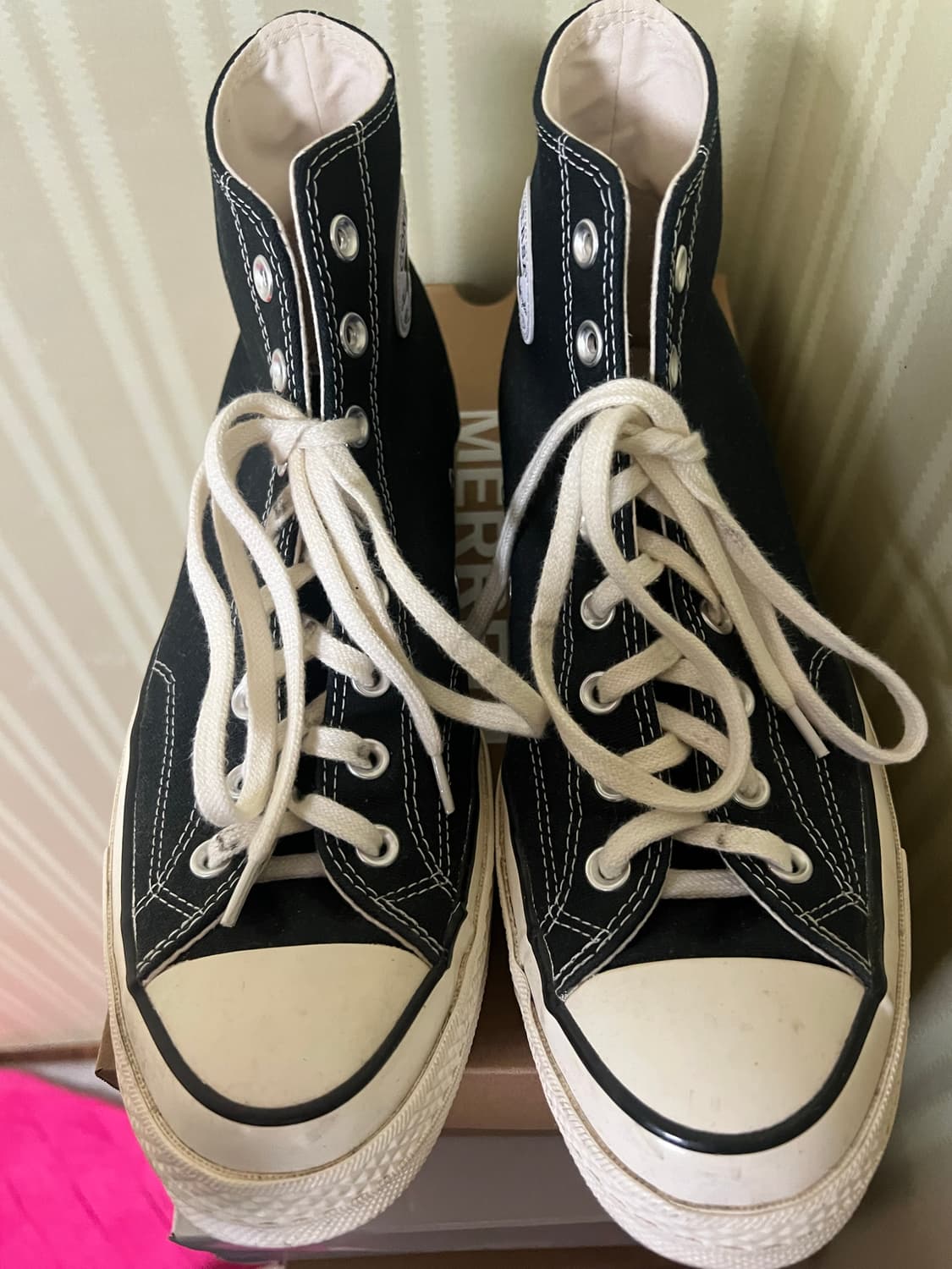 컨버스 척 70 하이 블랙 290 상품이미지2