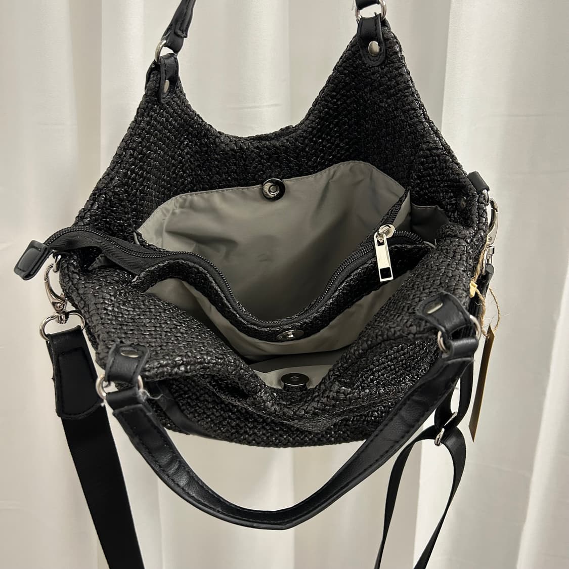 요지 야마모토 YSACCS 코팅 매쉬 2way 숄더백 상품이미지4