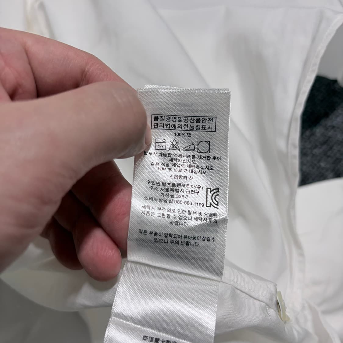 폴로 랄프로렌 모노그램 롱 셔츠 상품이미지5