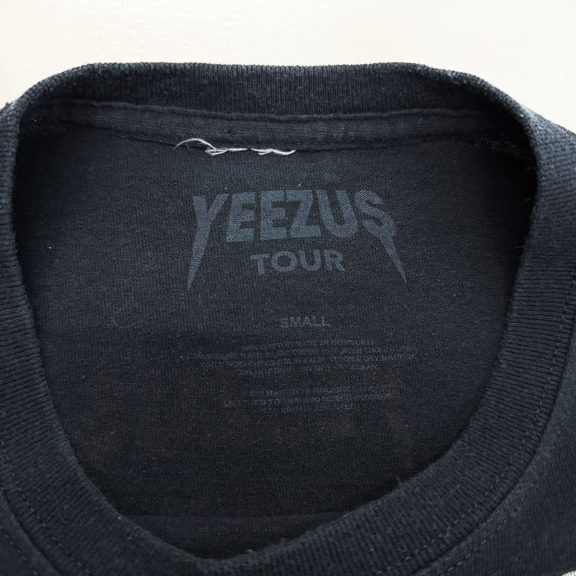 칸예웨스트 yeezus 빈티지 힙합티 랩티 반팔 티셔츠 상품이미지7