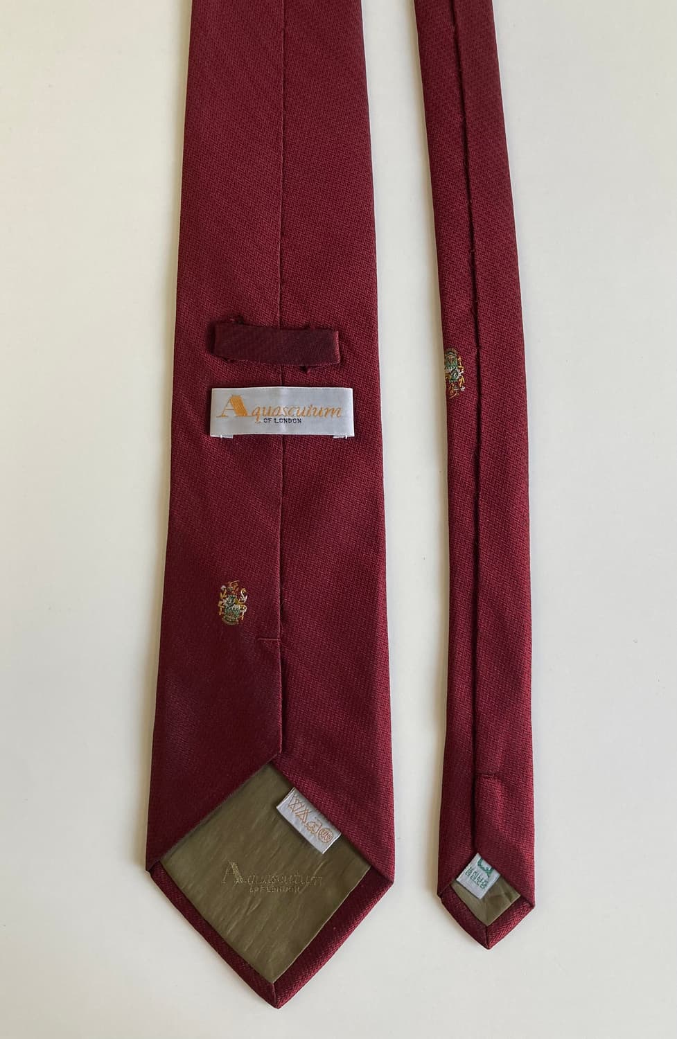 아쿠아스큐텀 넥타이 상품이미지2