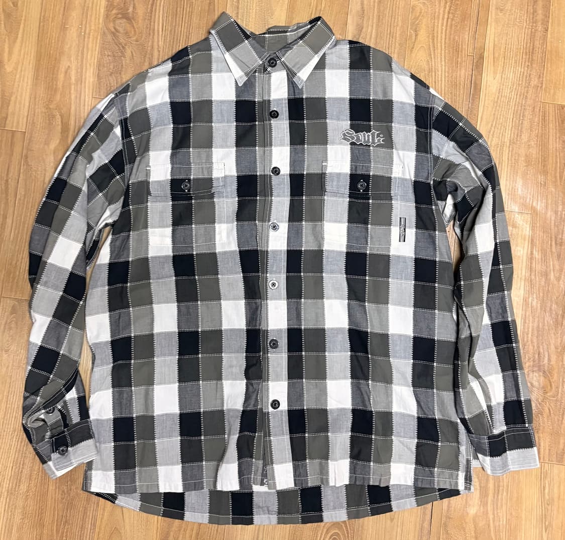 소울 체크 셔츠 L 상품이미지1