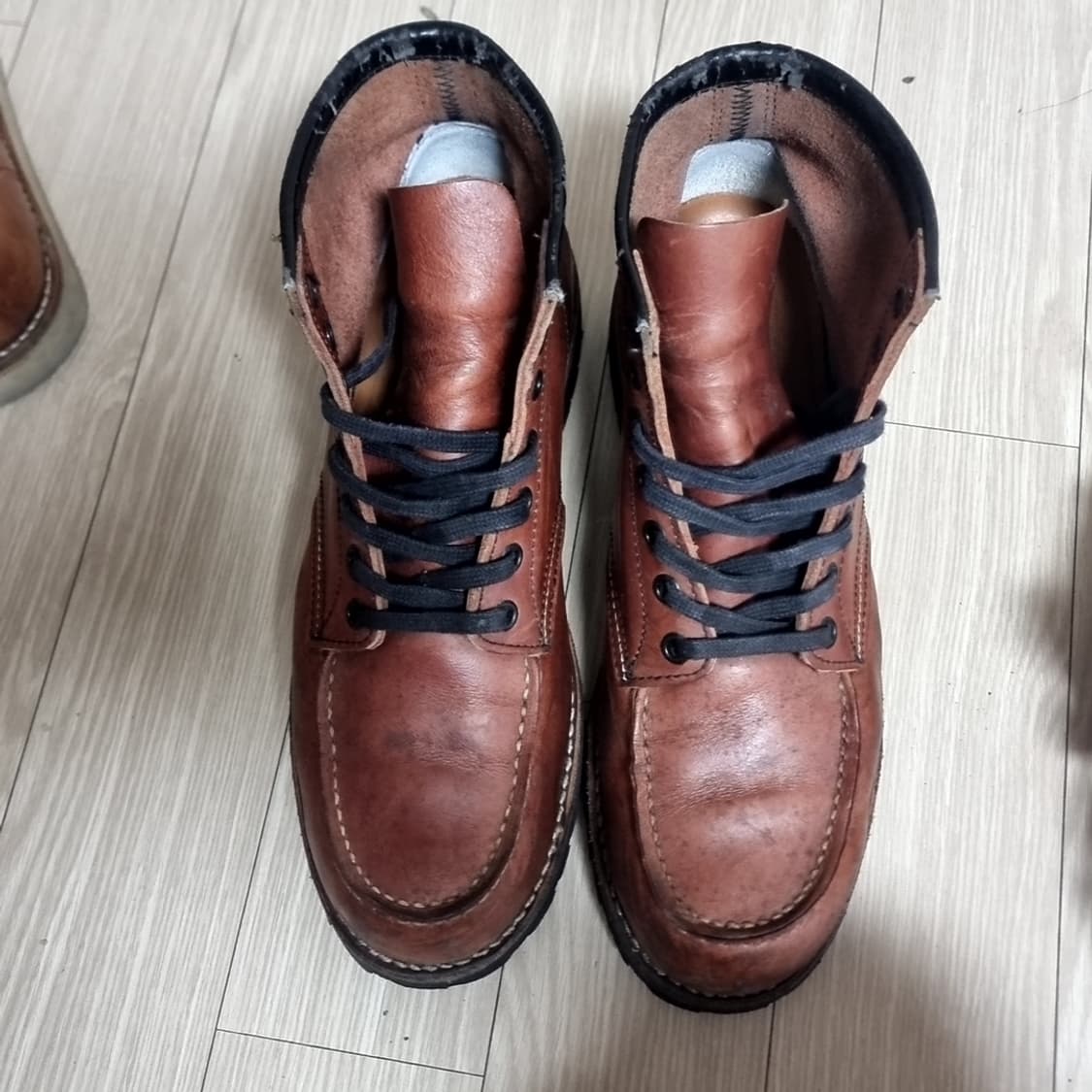 호킨스 갈색 가죽 워커 부츠(275-280) 상품이미지6