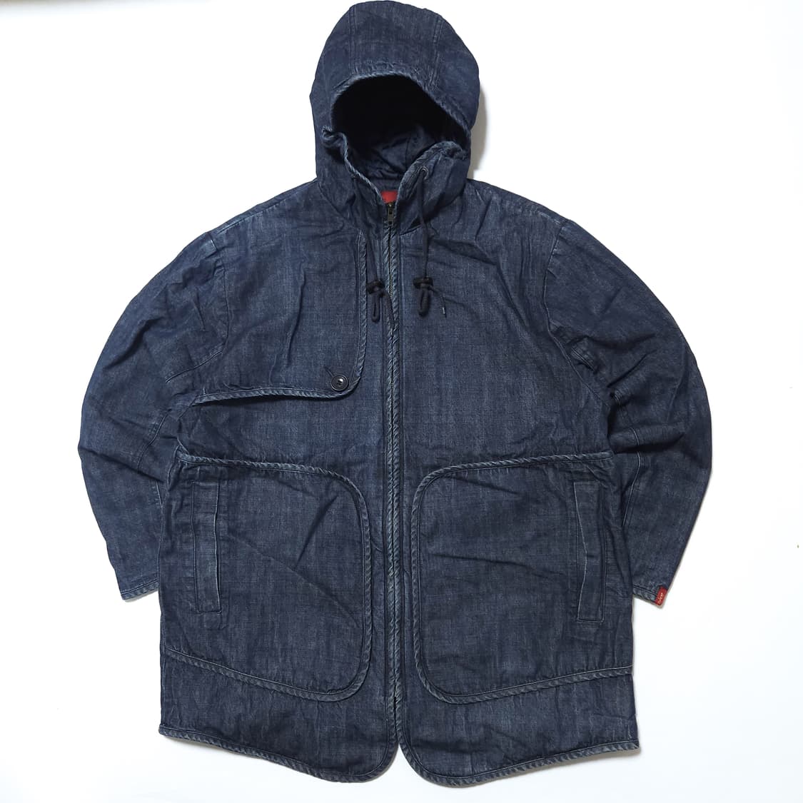 00s 리바이스 Levis 워싱 데님 파카 야상 자켓 상품이미지1