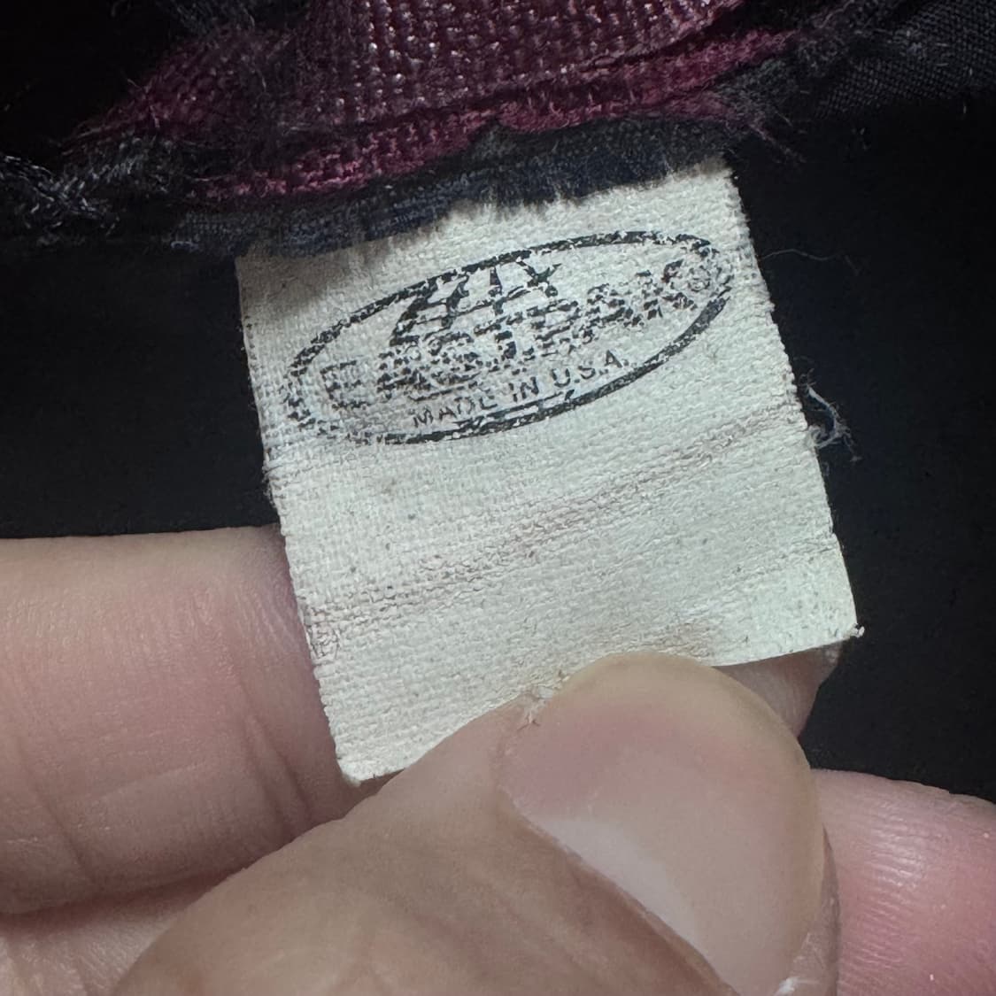  (바배) 80s USA 빈티지 이스트팩 버건디 상품이미지5